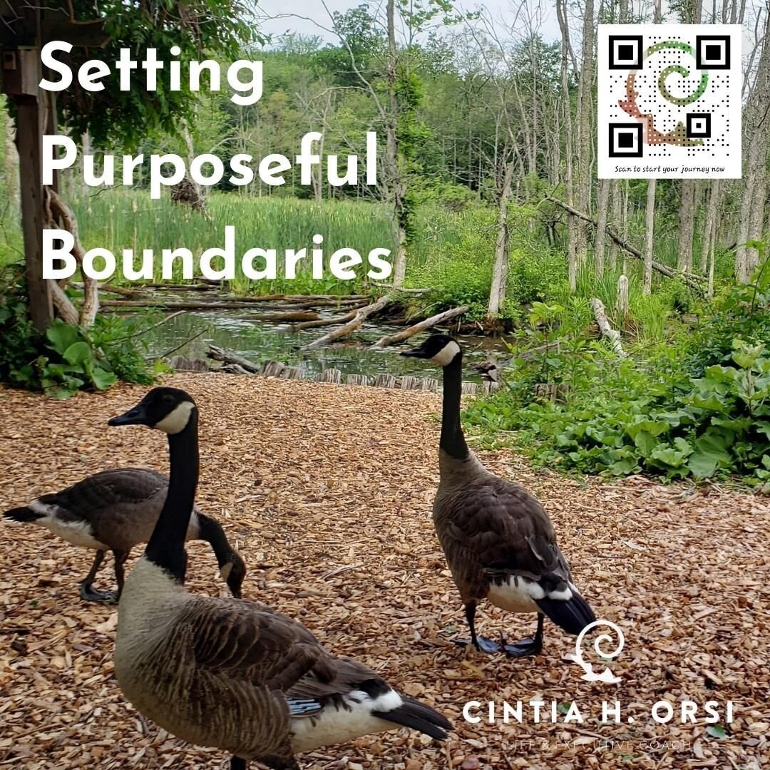 Set purposeful boundaries.

__________________________________
#cintiaorsicoach #lifecoaching #executivecoaching #teamcoaching #thriveinlife #thriveatwork #fullybeingwithterrariummaking #learningcreatingconnecting #thrivewhileservingothers