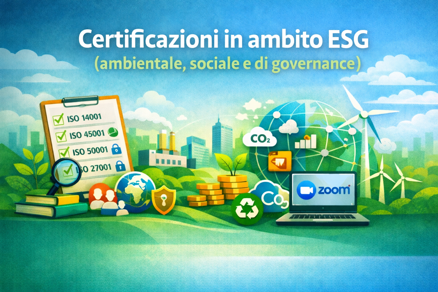 Iscrizione: Certificazioni in ambito ESG (ambientale, sociale e di governance)