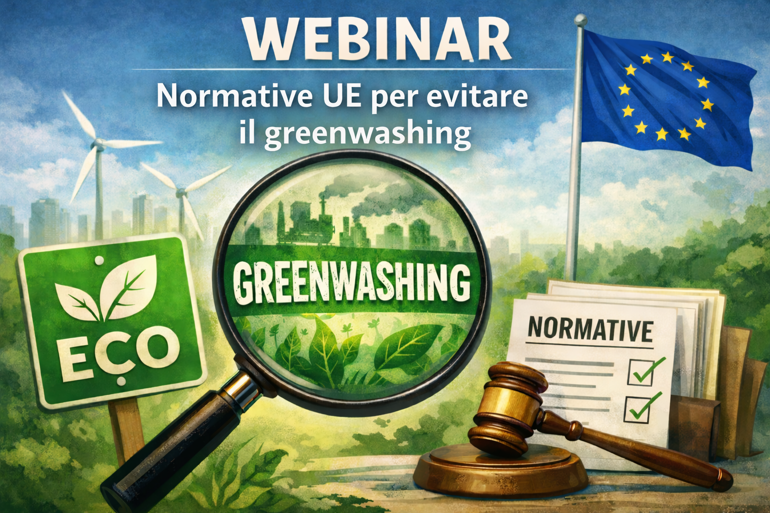 Iscrizione: Greenwashing: cos’è e come evitarlo