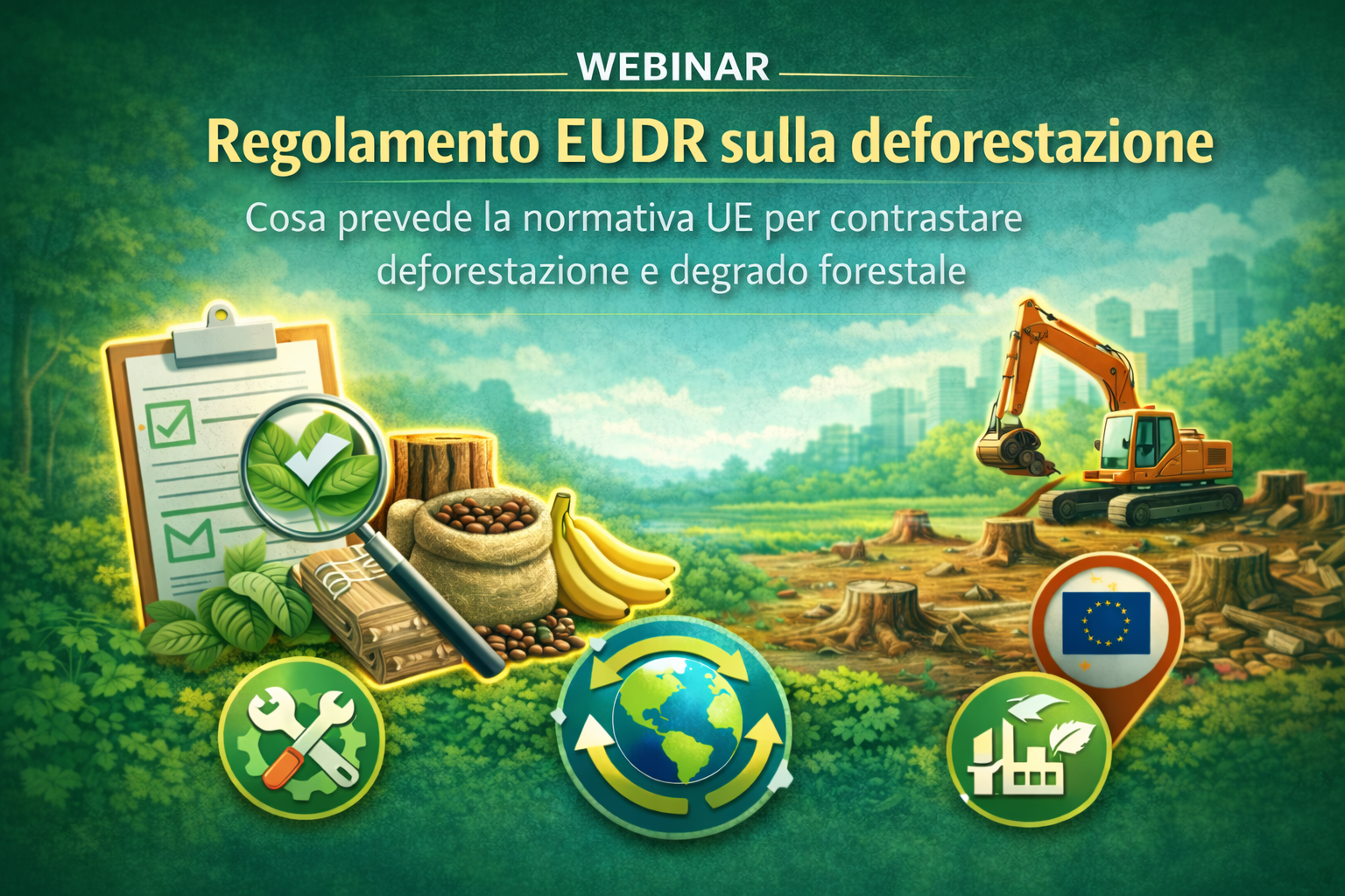 Iscrizione: Regolamento dell'Unione Europea sulla deforestazione (EUDR)