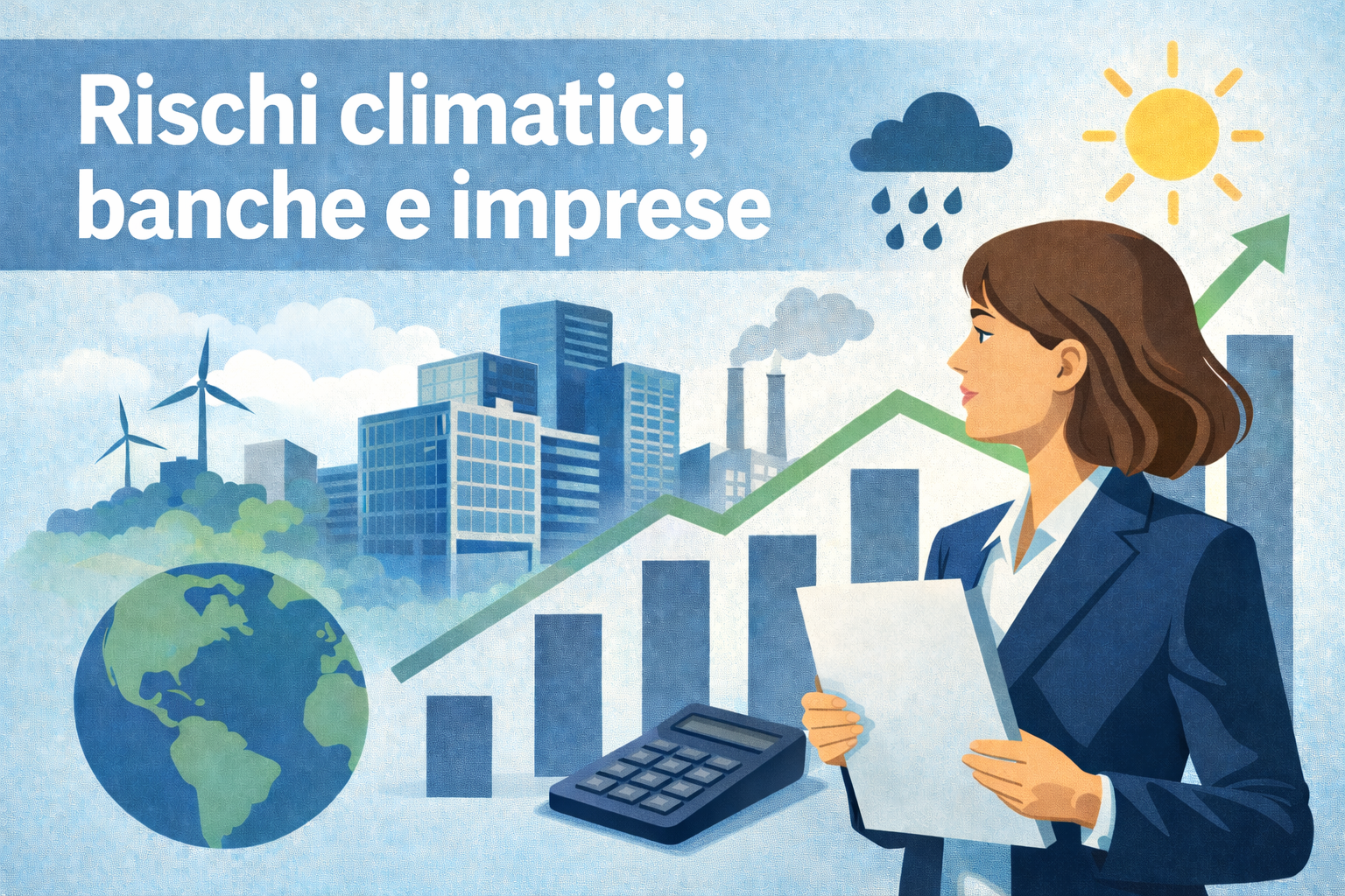 Cambiamenti climatici: Intervista a Beatrice Blini, responsabile rischi BancaStato