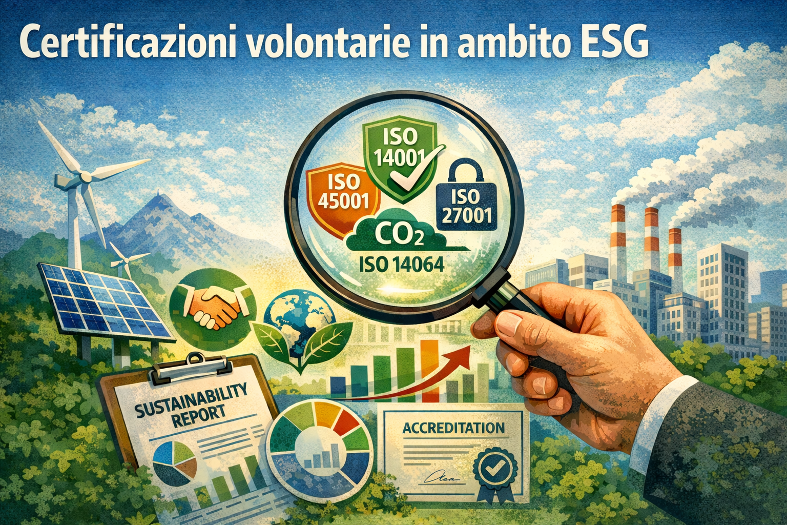 Certificazioni ISO e CSR, tra sistemi di gestione e credibilità ESG
