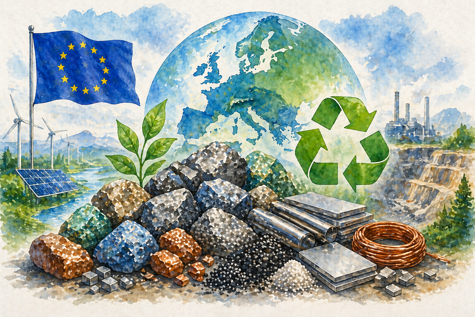 Materie prime critiche: la strategia europea tra sicurezza, sostenibilità e autonomia