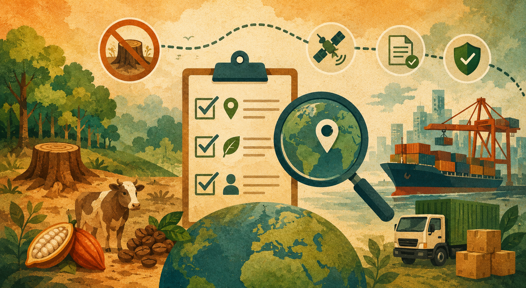 Deforestazione e filiere globali: il regolamento europeo EUDR tra responsabilità, tracciabilità e trasformazione dei modelli produttivi