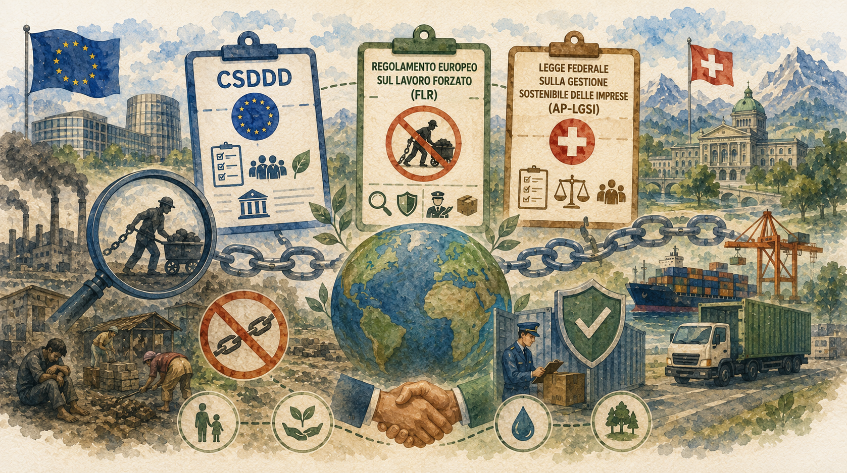 CSDDD e regolamento sul lavoro forzato: il nuovo quadro europeo sulla due diligence nella supply chain