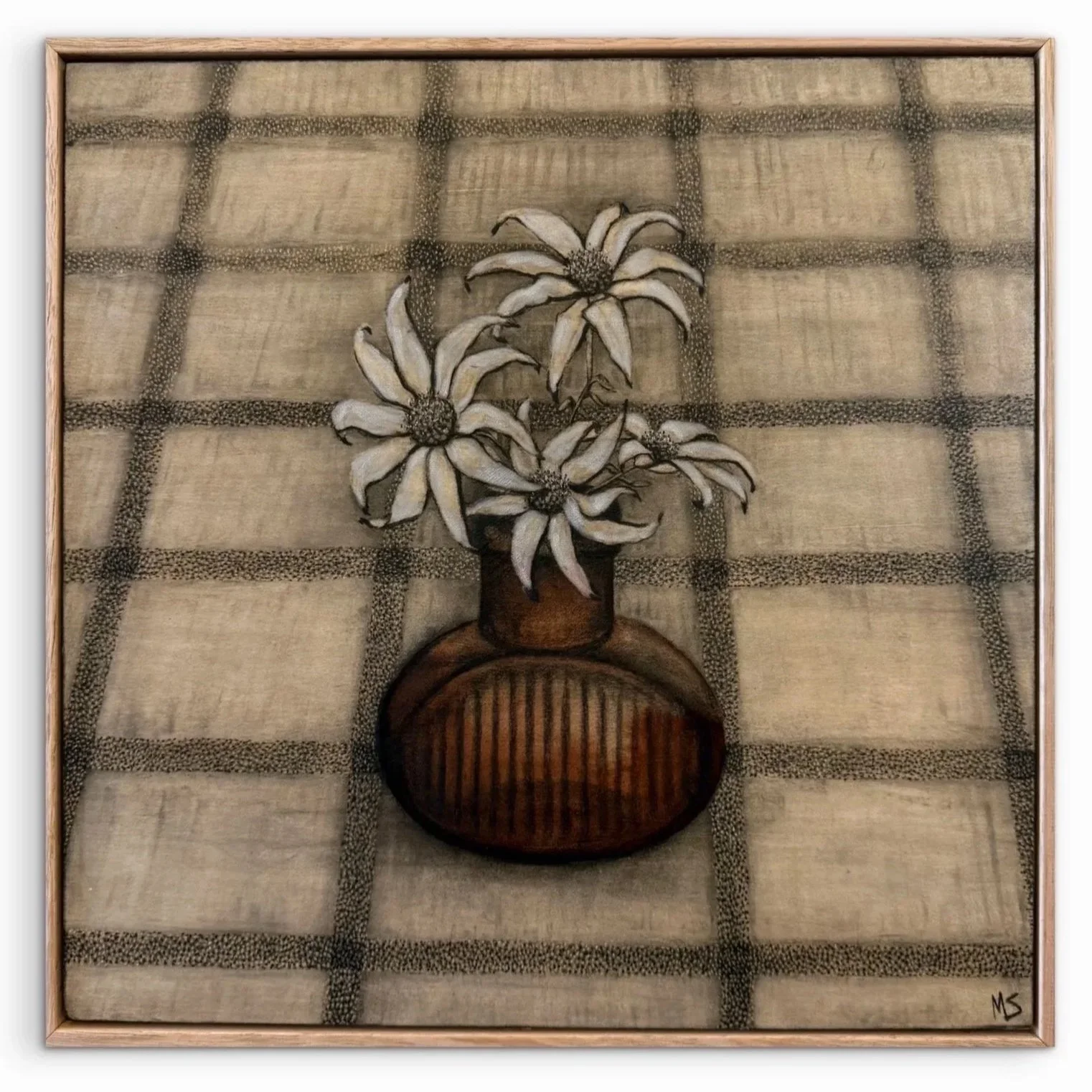 The Brown Bottle, 43cm x 43cm