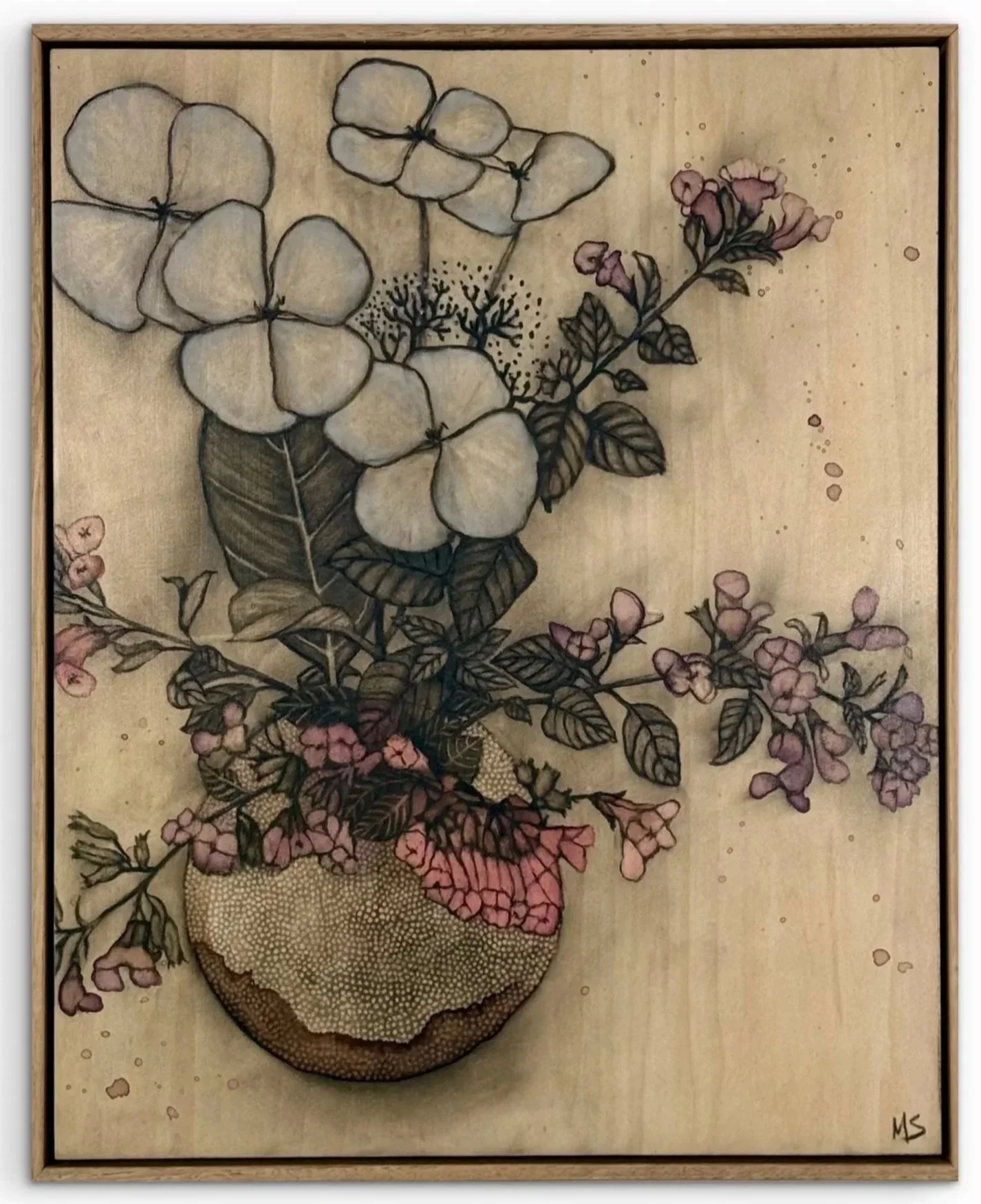 Sitting Pretty, 53cm x 43cm,