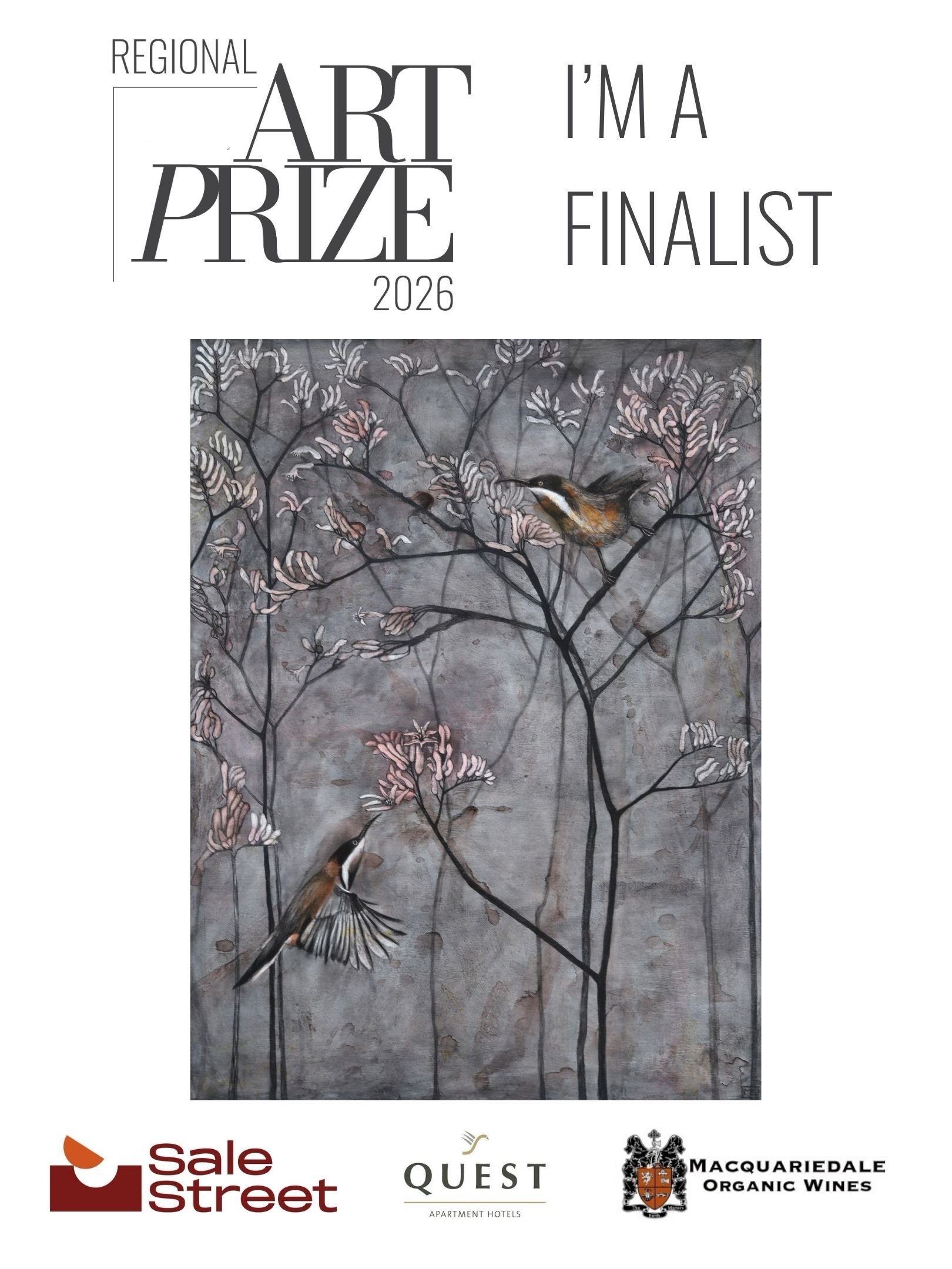 Super chuffed!! &ldquo;Life Force&rdquo; is a finalist in the Corner Store Gallery&rsquo;s Regional Art Prize. Opens this Thursday. 

@cornerstoregallery