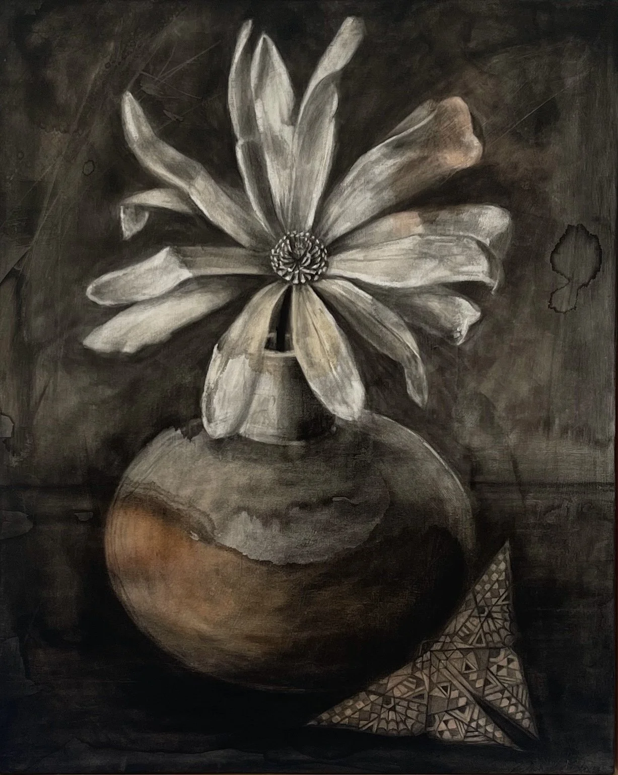 Beauty will Save the World and Kindness is her Companion, 44cm x 55cm