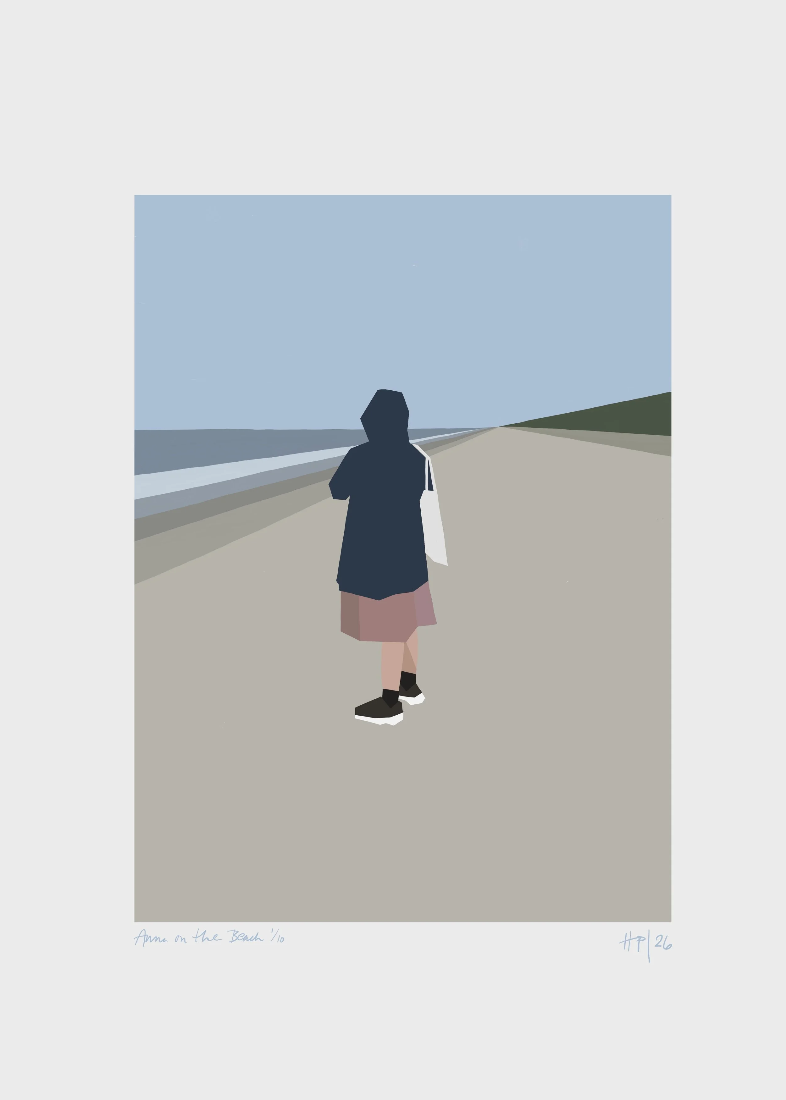 Anna at the Beach