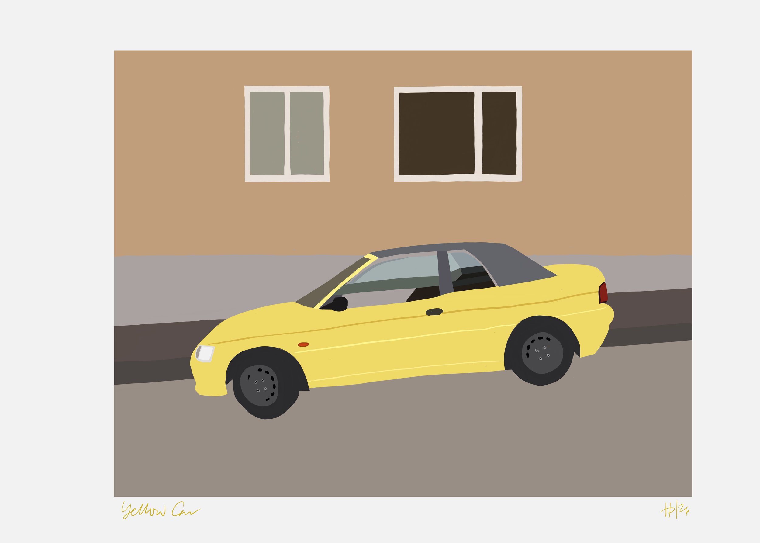 Yellow Car (in Midsommarkransen)