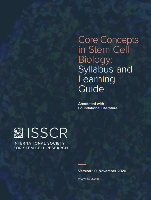 Core Concepts in Stem Cell Biology: Syllabus and Learning Guide
