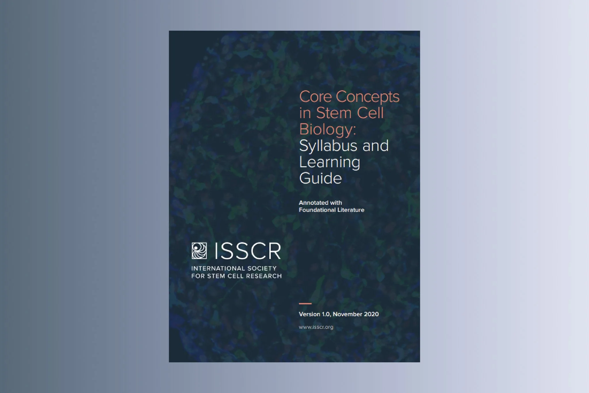 Core Concepts in Stem Cell Biology: Syllabus and Learning Guide