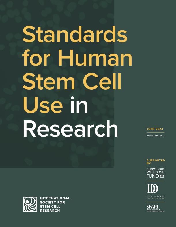 Standards for Human Stem Cell Use in Research