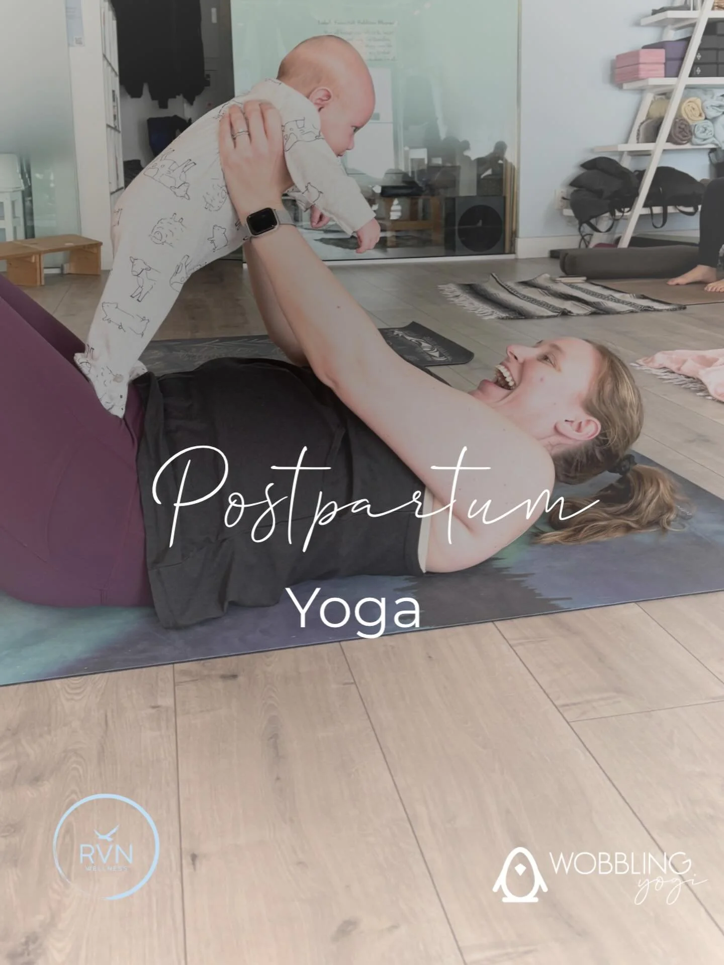 That smile says it all 🤍
A quiet moment of connection, love, and getting to know each other &mdash; postpartum yoga is just as much about bonding as it is about healing ✨

Next 4 week series in Port Moody at RVN Wellness begins April 27. 

Visit wob