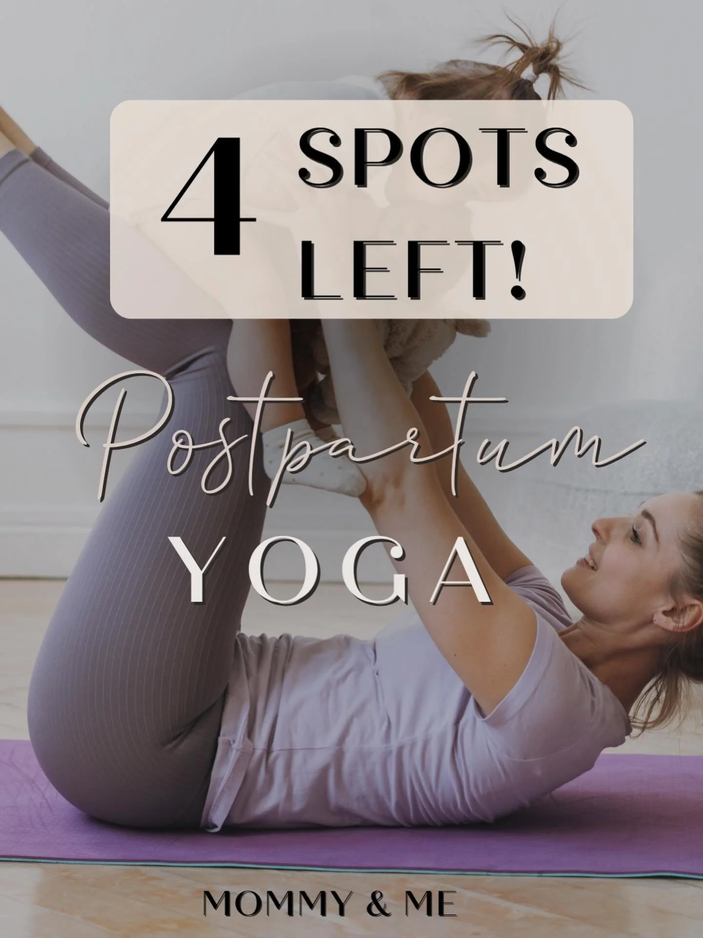 Only 4 spots left for postpartum yoga starting this Thursday in Port Coquitlam 🤍

A space for you, your baby, and a community that truly understands this season.

Visit wobblingyogi.ca/schedule to register!