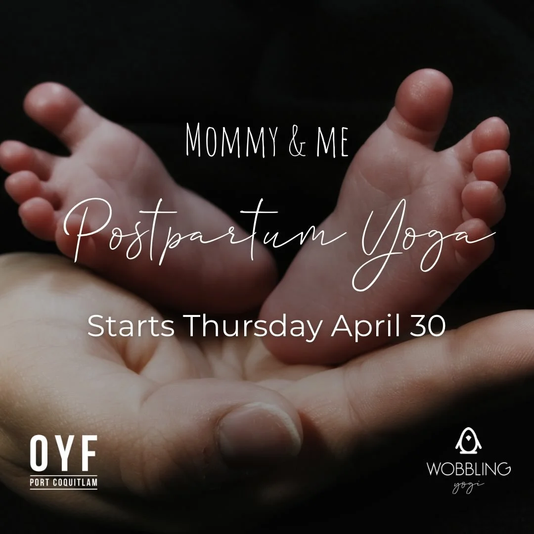 There&rsquo;s still space in our next series starting Thursday with Harp🤍
Join us at Oxygen Yoga &amp; Fitness in Port Coquitlam &mdash; we&rsquo;d love to have you on the mat ✨

Visit wobblingyogi.ca/schedule to register!