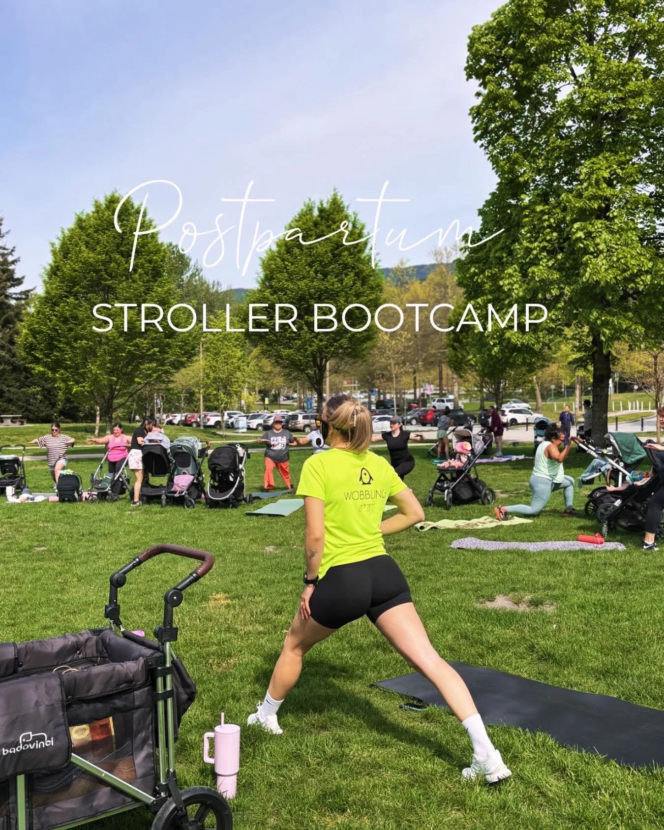 Stroller Bootcamp 👶
Join for as low as $5 🤍

Fridays at 10:30am
Town Centre Park (Lafarge Lake) 🌿

Fresh air, movement, and community for mamas + babies.

Register: www.wobblingyogi.ca/schedule