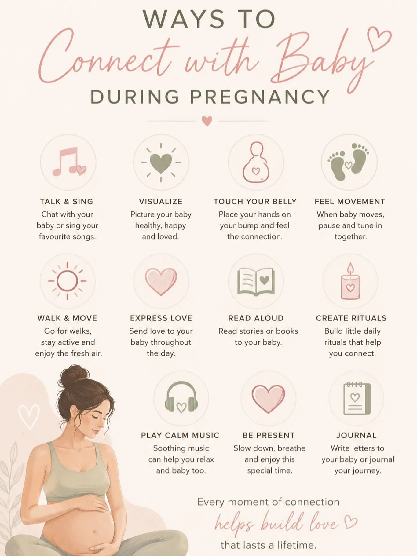 Pregnancy can feel endless some days&hellip;
the waiting, the discomfort, the wondering, the constant changes.

But one day, you&rsquo;ll look back and realize just how fleeting this season really was 🤍

Before the sleepless nights, before first ste