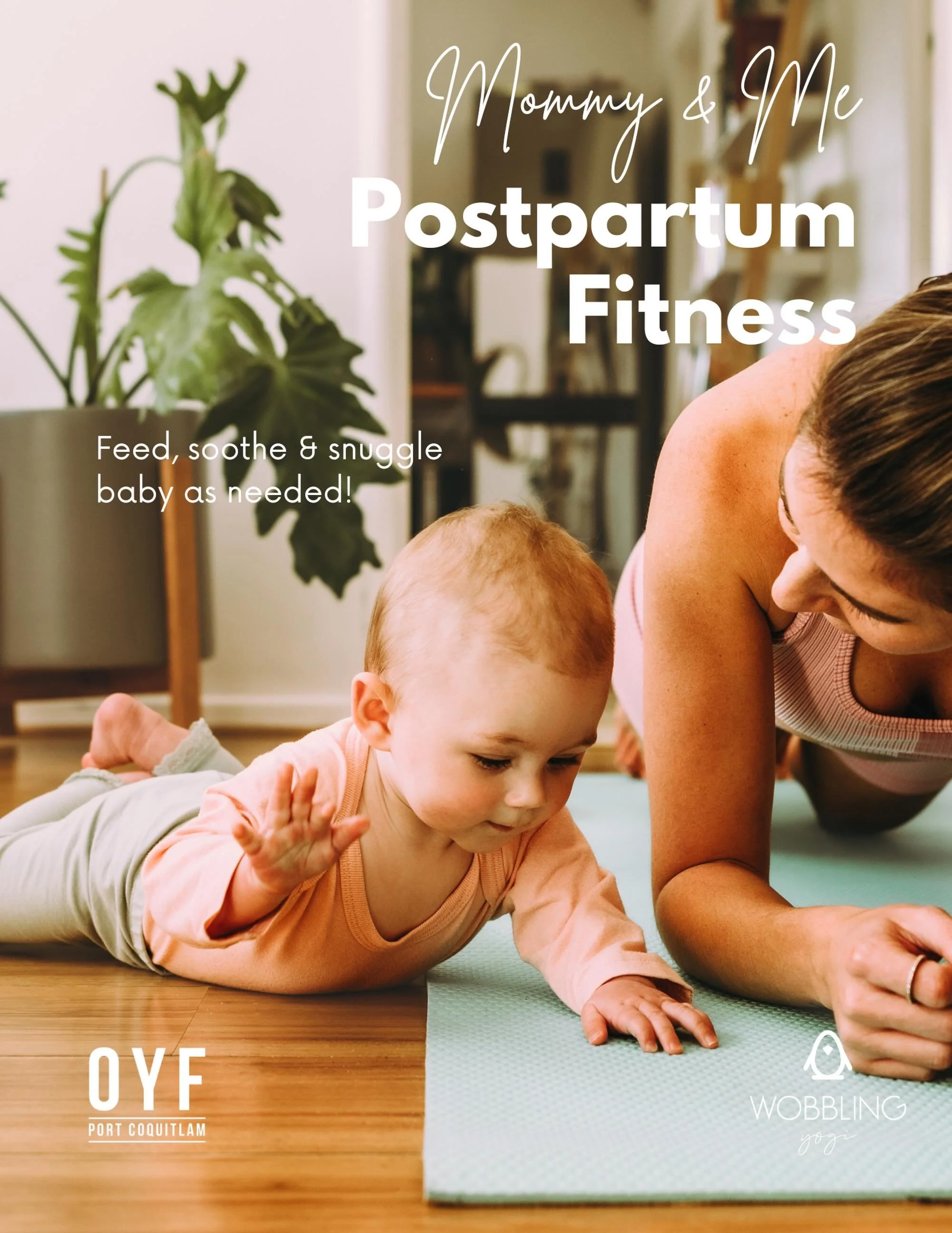 Postpartum Fitness tomorrow at 3PM with Krista 🤍

Join us at Oxygen Yoga in Port Coquitlam for a supportive, strength-based workout designed for moms in the postpartum season. Bring your baby or come solo and enjoy movement, community, and time for 