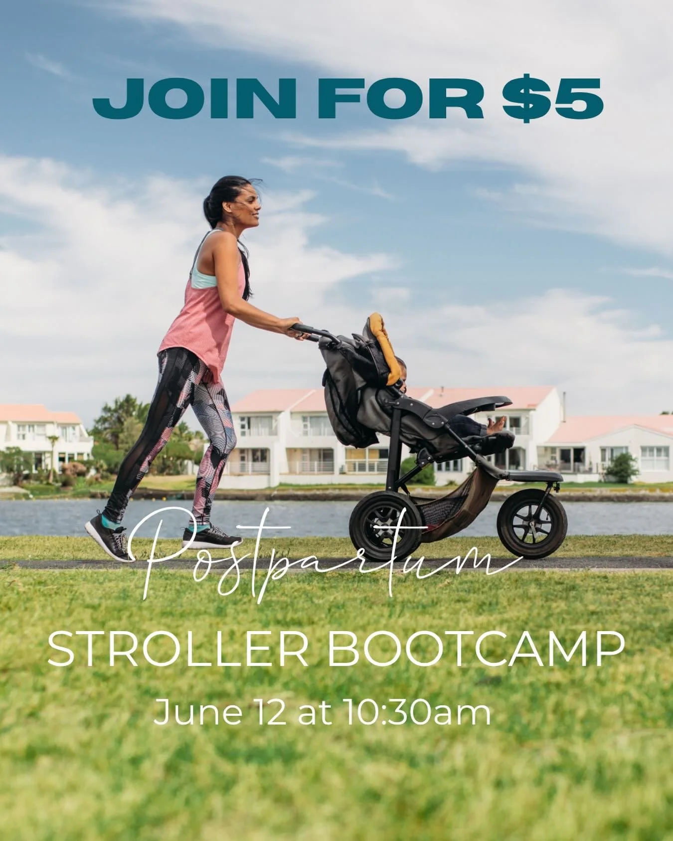 Join Krista this Friday at 10:30am for Stroller Bootcamp at Lafarge Lake ☀️🤍

The forecast is looking SUNNY and 23&deg; 🌿
No better way to spend a Friday morning than moving your body outdoors, meeting other mamas, and grabbing a post-workout coffe