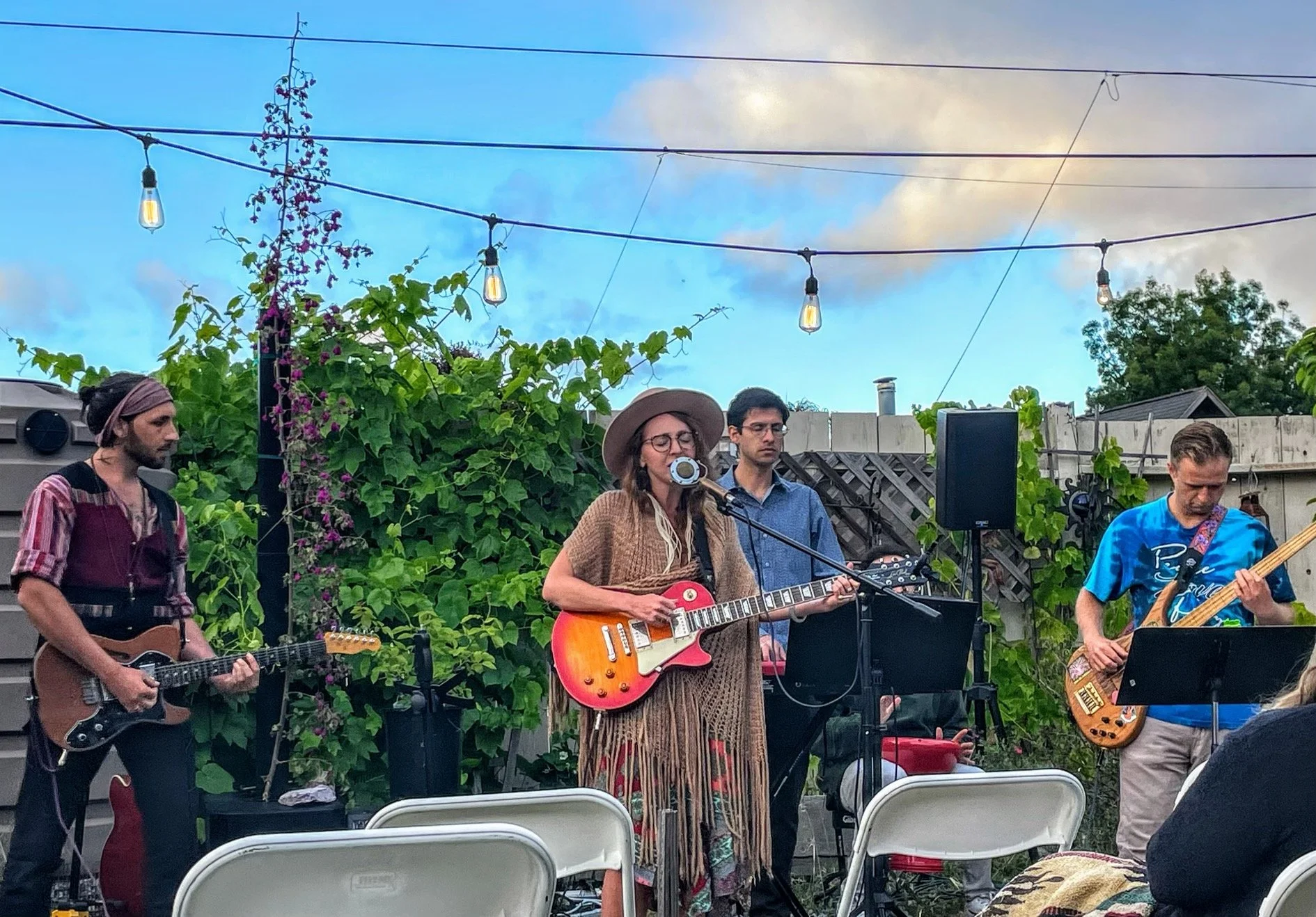 Live house show. Santa Cruz, CA. 