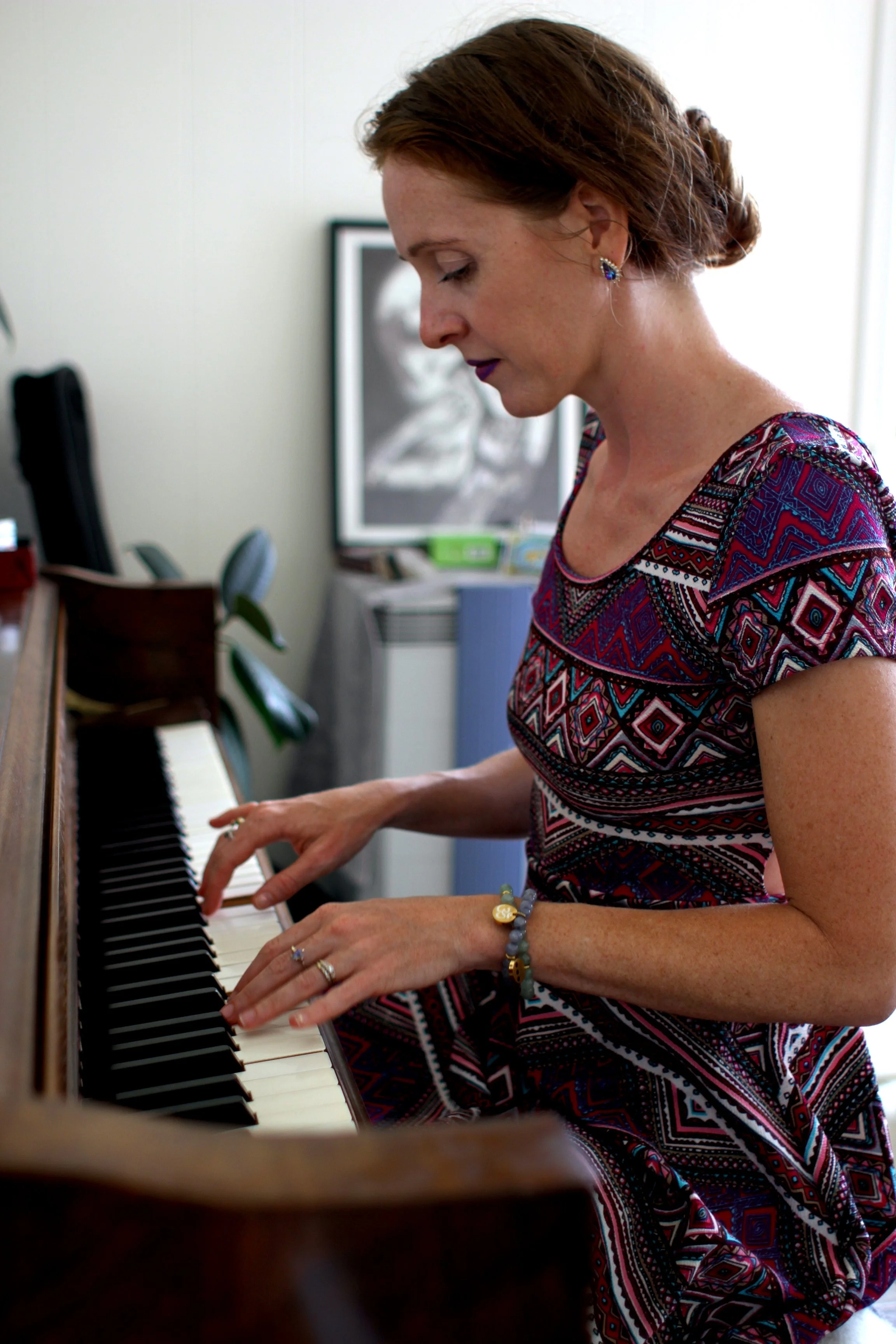 Meet my piano, one of my oldest and most cherished friends. Photo: Marissa Merrill.
