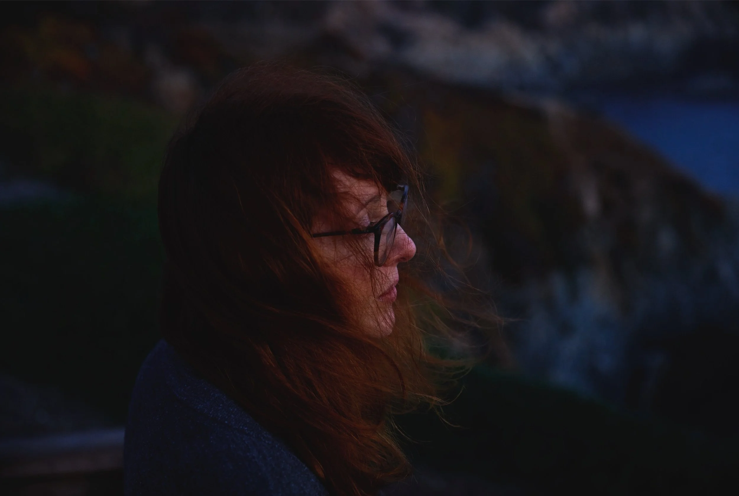 As moody as the sea. That's me :). Big Sur, CA. Photo: Sumi Shan.