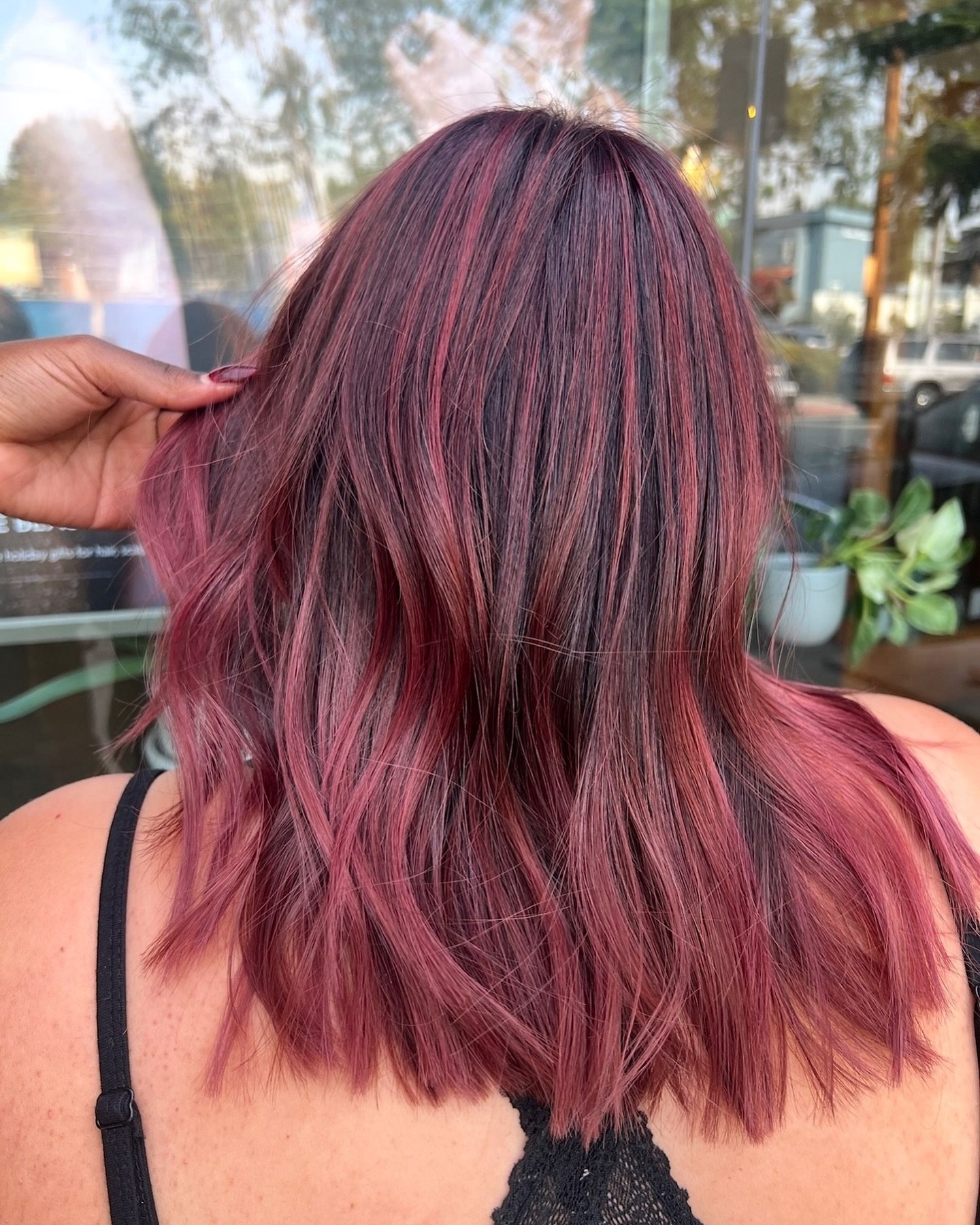 Boysenberry Red ✨ look it up! 🫠 

I love how red shades are making a comeback!