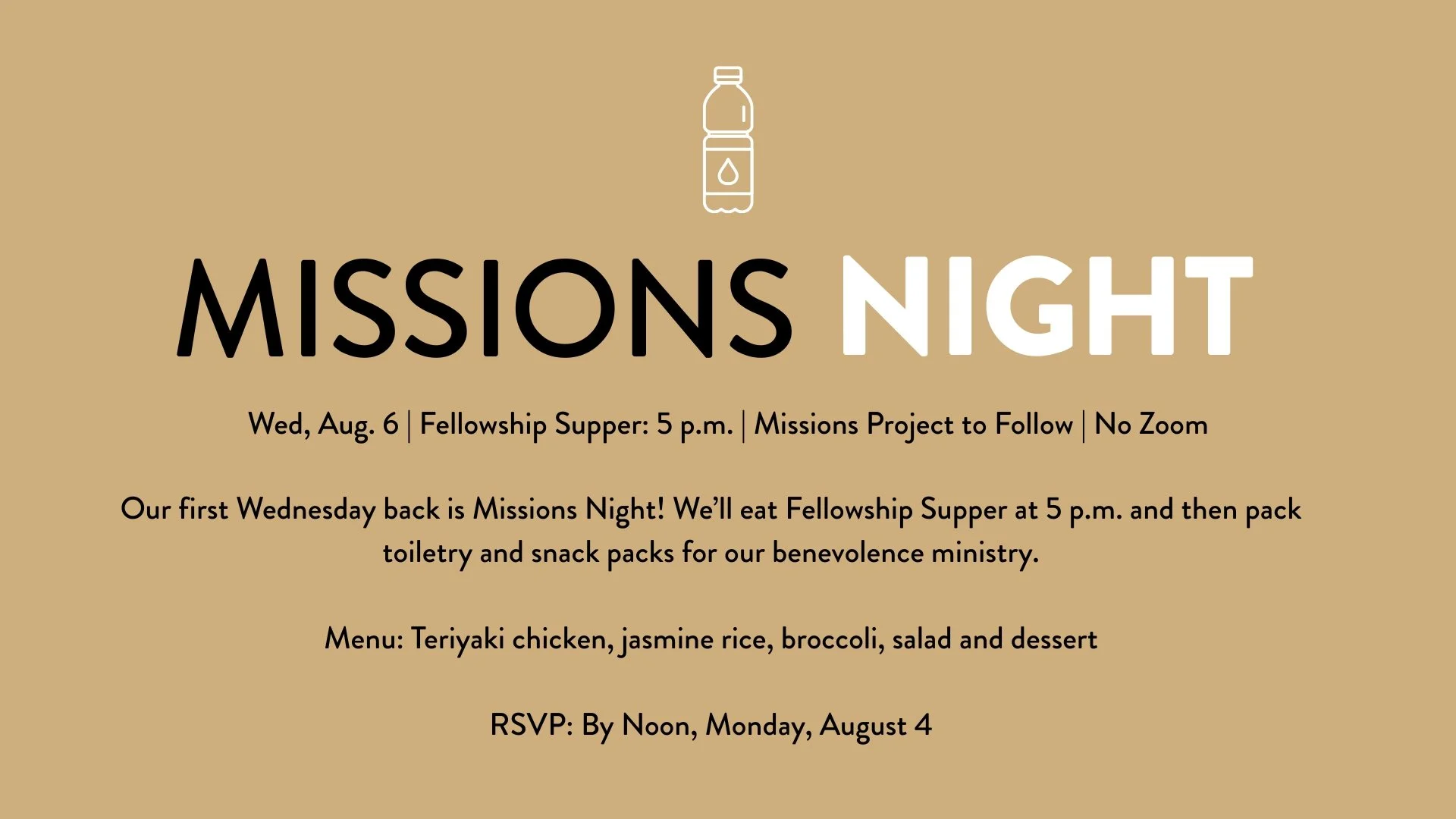 Missions Night