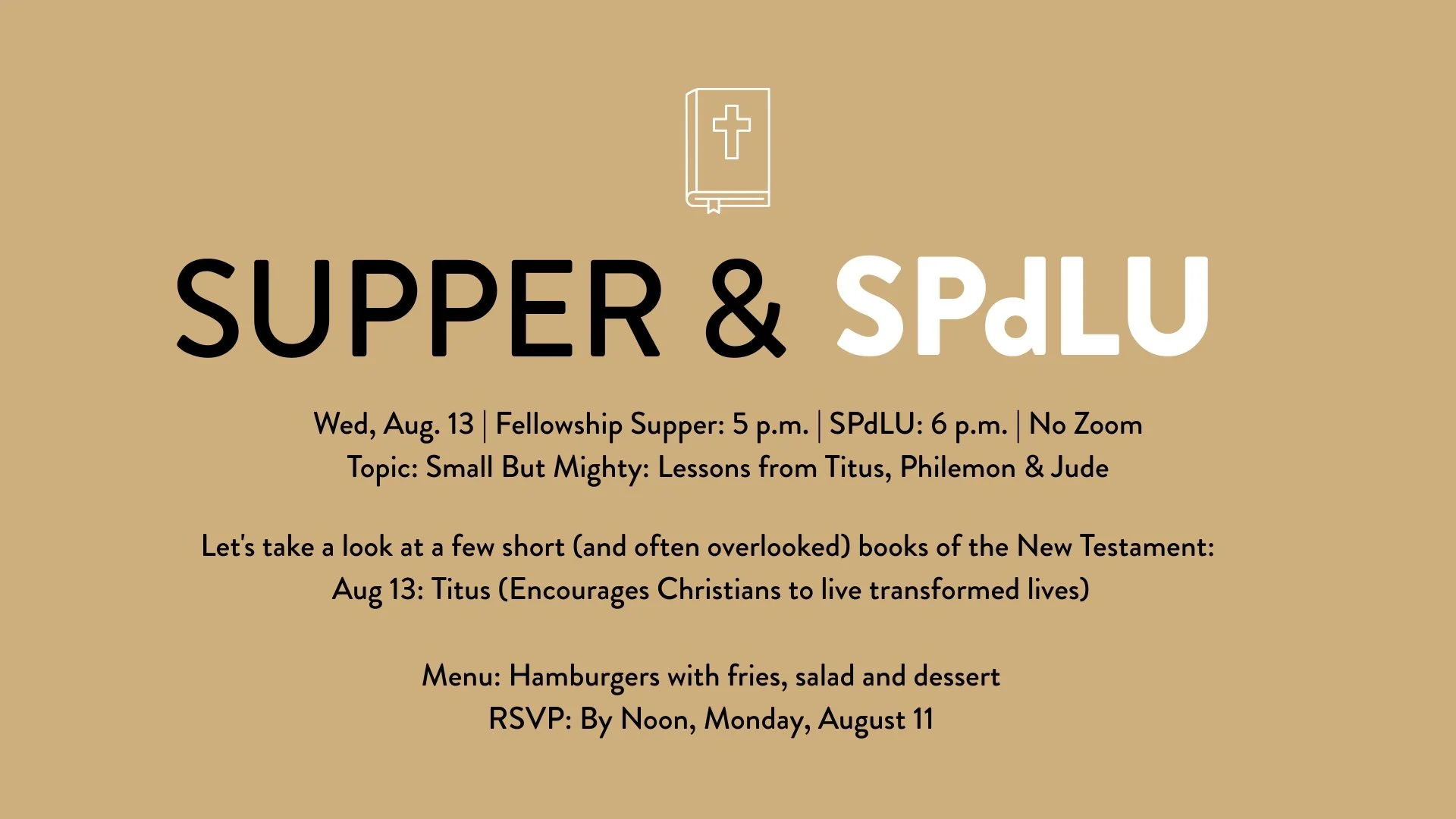 Supper & SPdLU
