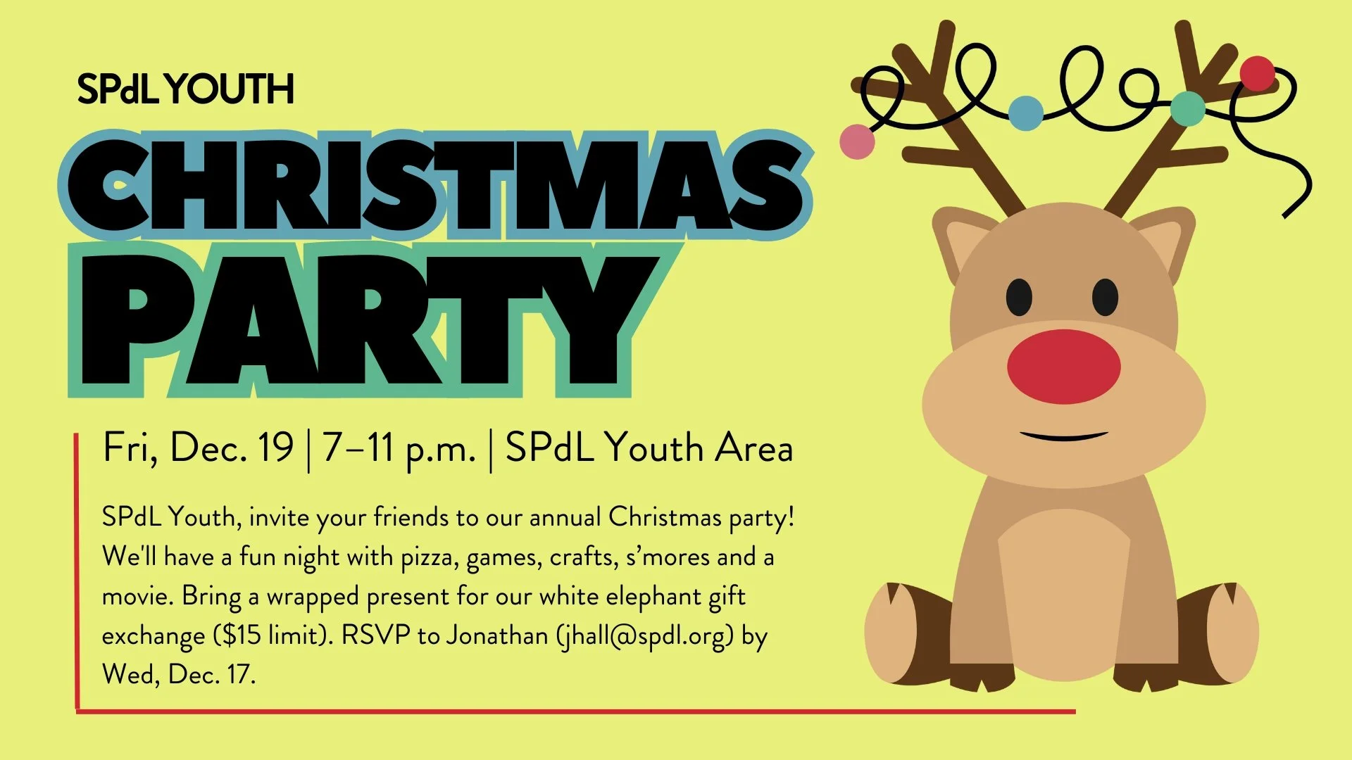SPdL Youth Christmas Party