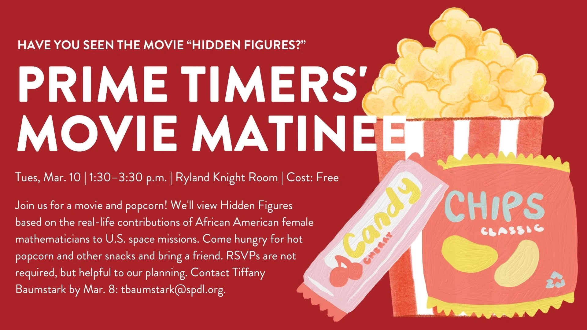 Prime Timers' Movie Matinee