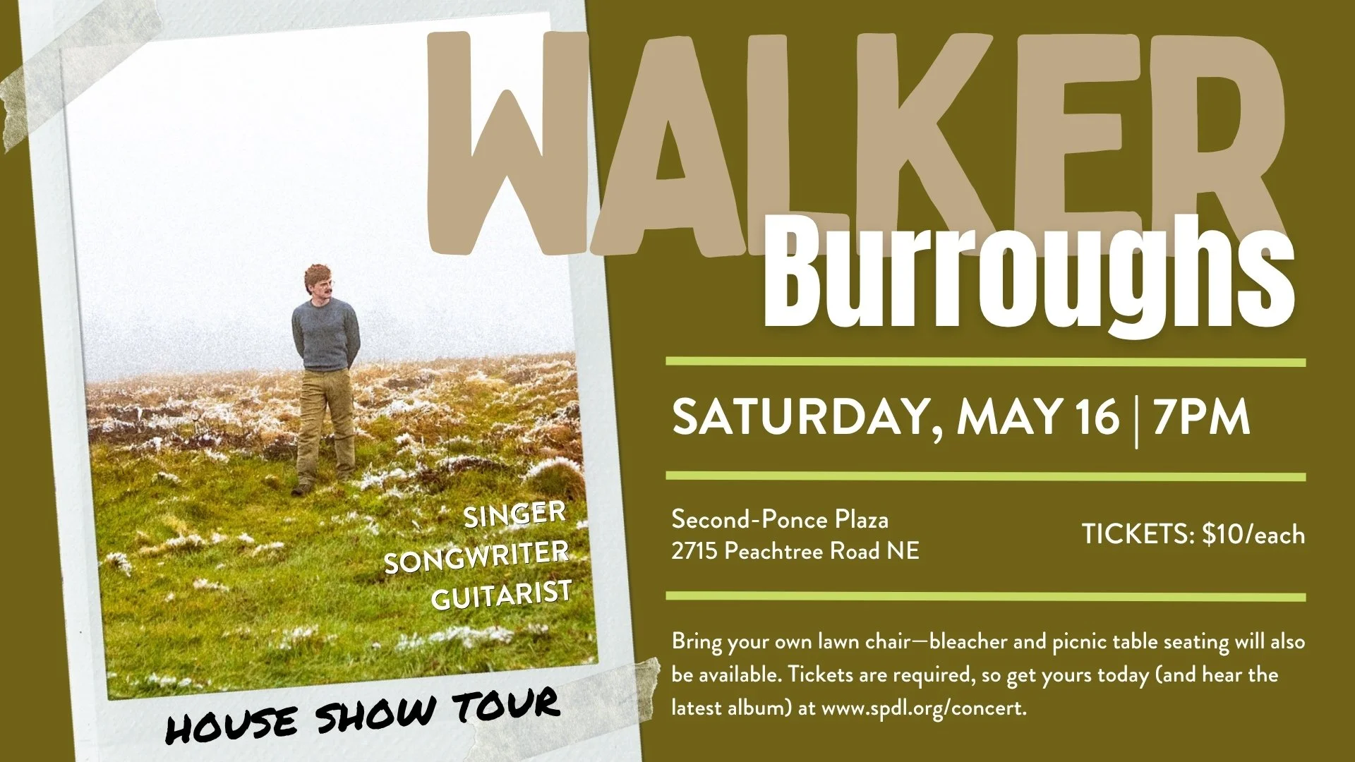 Walker Burroughs in Concert