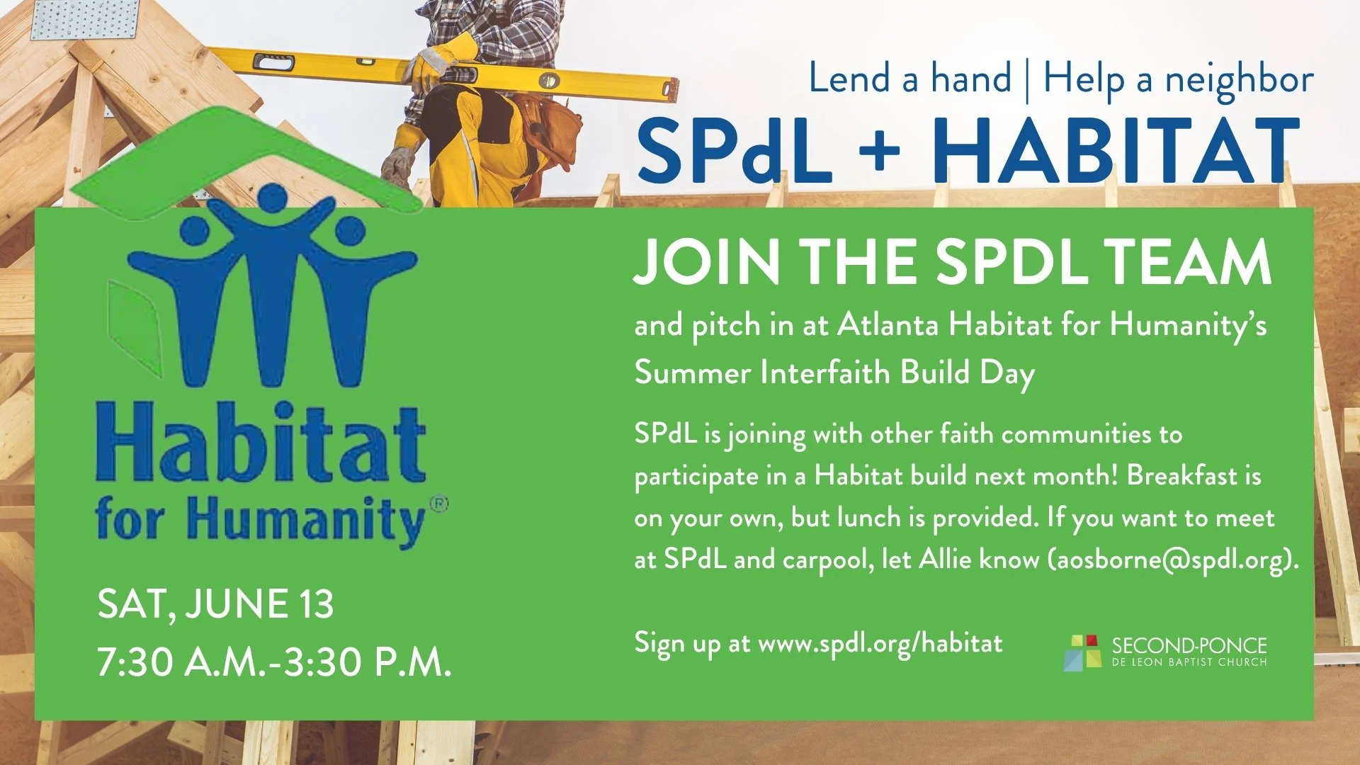 Habitat for Humanity Summer Build