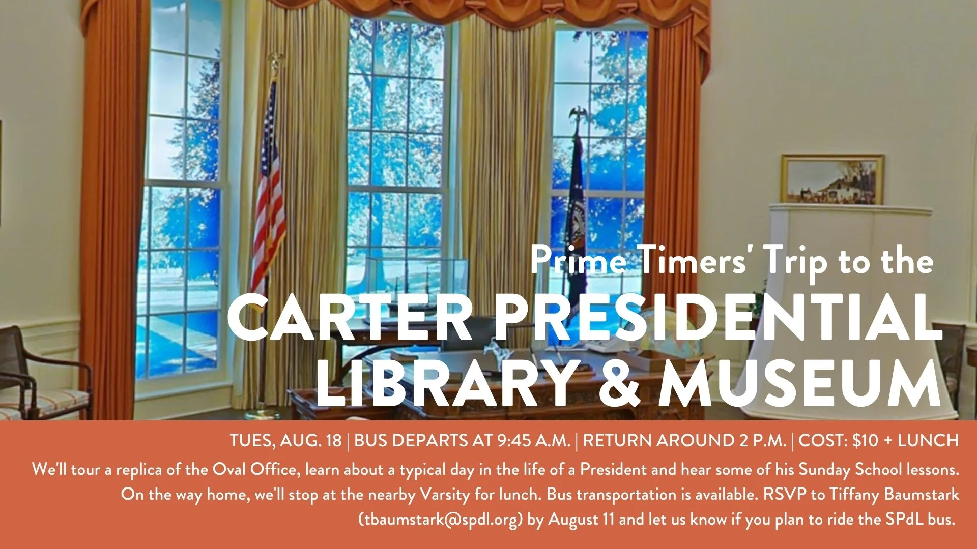 Prime Timers' Trip to the Carter Presidential Library & Museum