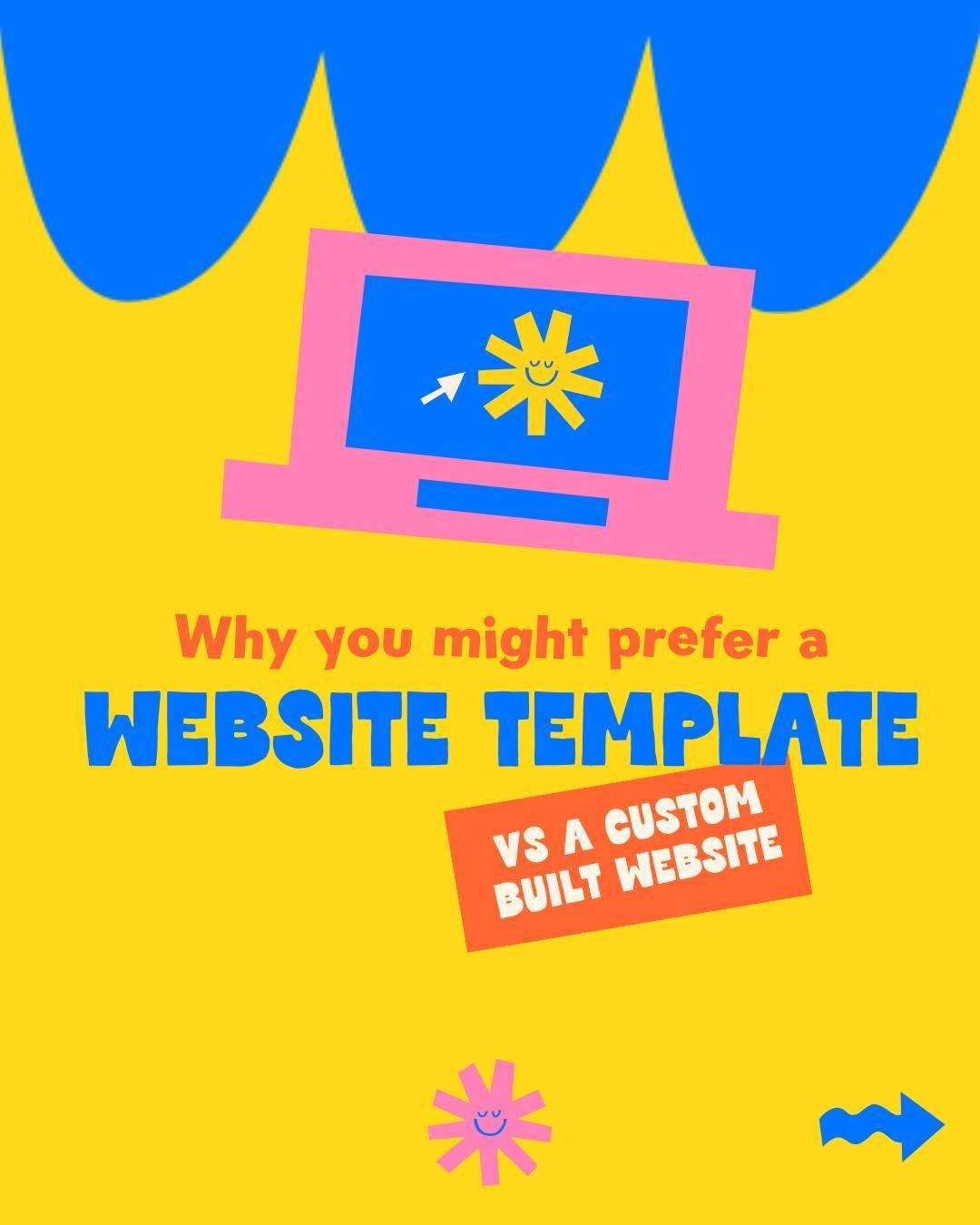 Have you ever thought about using a website template? 🤔⁠
⁠
These are professionally designed, fully built websites that you can use on your own Squarespace account so you don't have to worry about designing them yourself. ⁠
⁠
Kind of like a 'paint-b