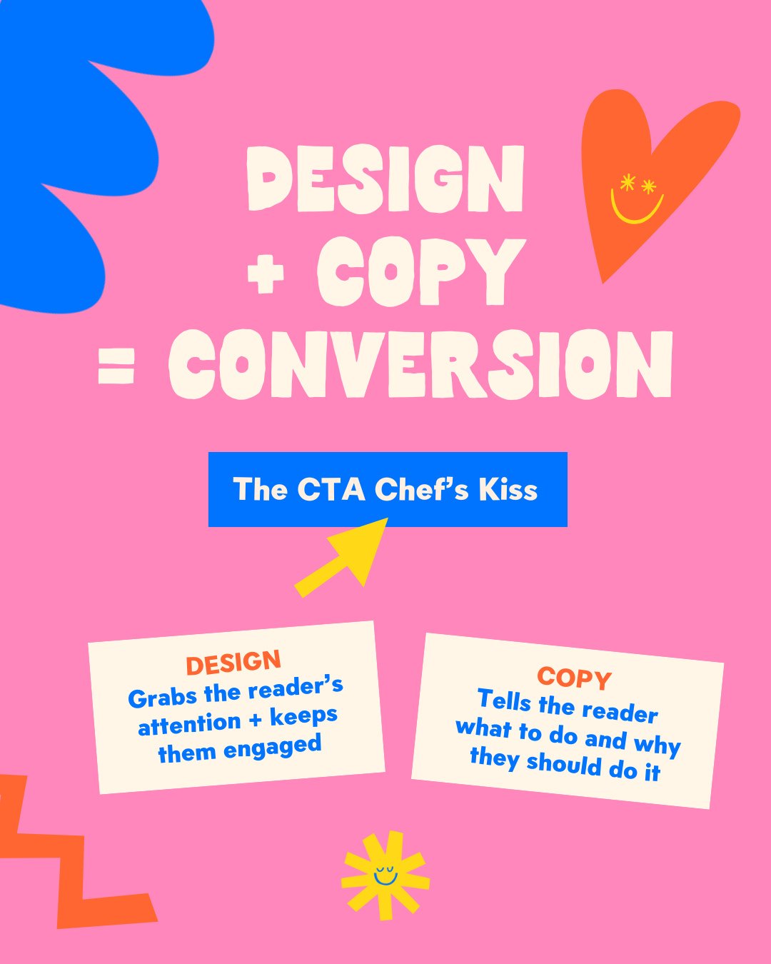 Design can only carry so much weight if the words aren&rsquo;t doing their job 🖋⁠
⁠
Engaging design grabs the reader&rsquo;s attention while engaging copy tells them what to do and why they should do it. It's so important to understand how these ele
