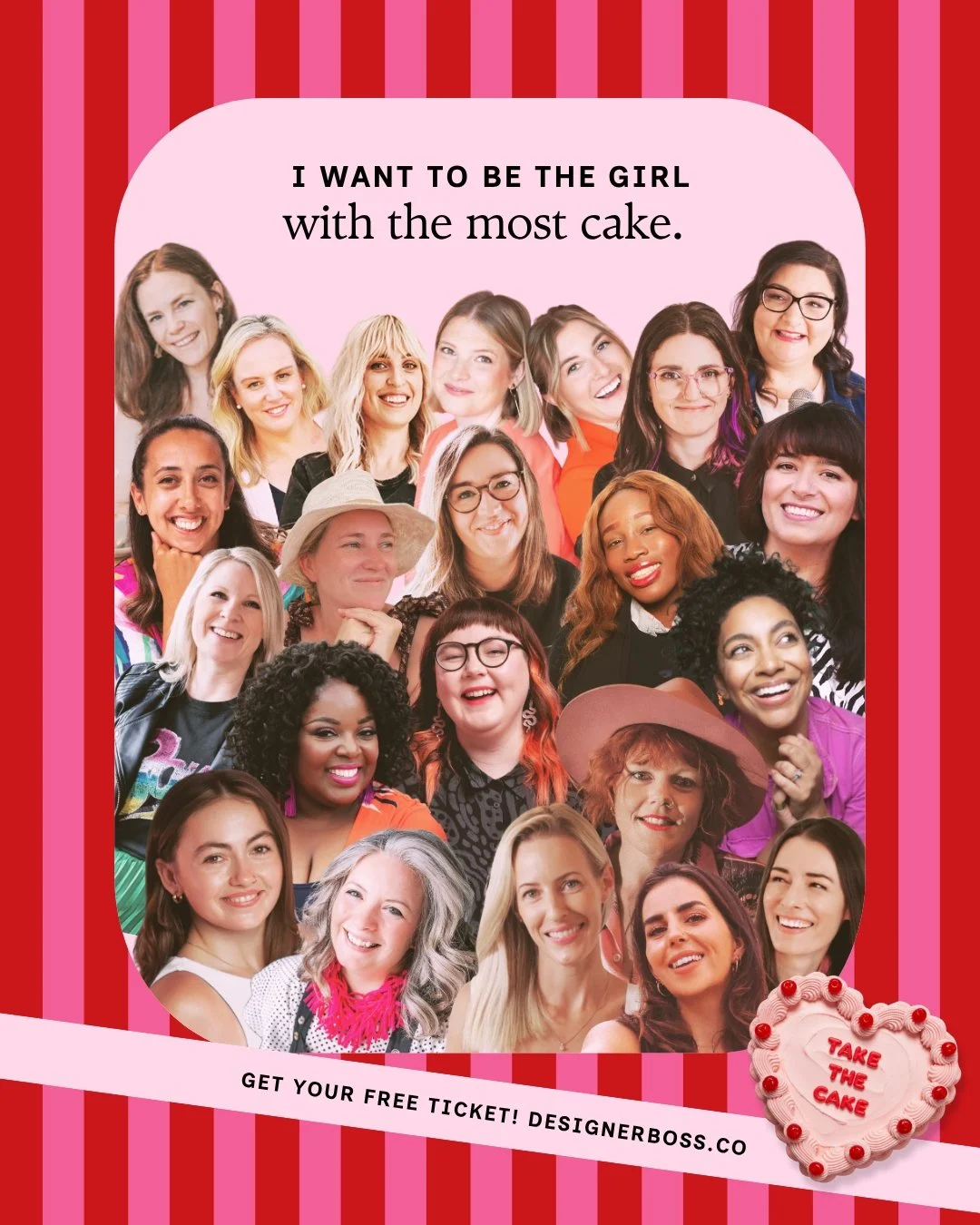 Eeekk!! The Take the Cake Summit kicks off next week!

🗓️ Mark your calendar
10am (UK time) on Weds 5th November

I'll be presenting my talk &quot;F*ck the Rules: I Choose Play&quot;

All about how your business can be your protest AND your playgrou