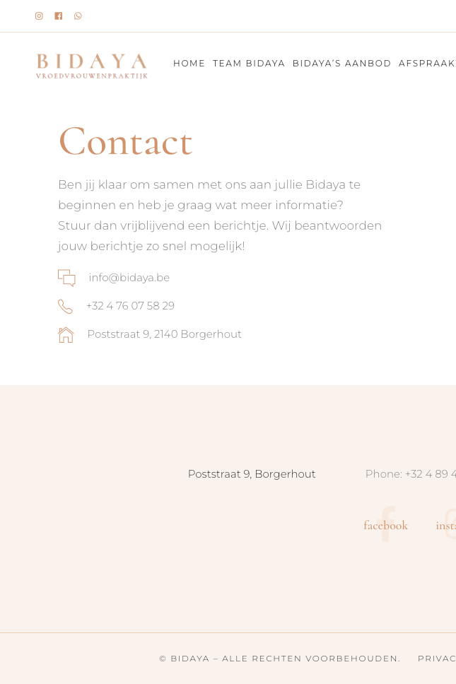 Bored Contact Page