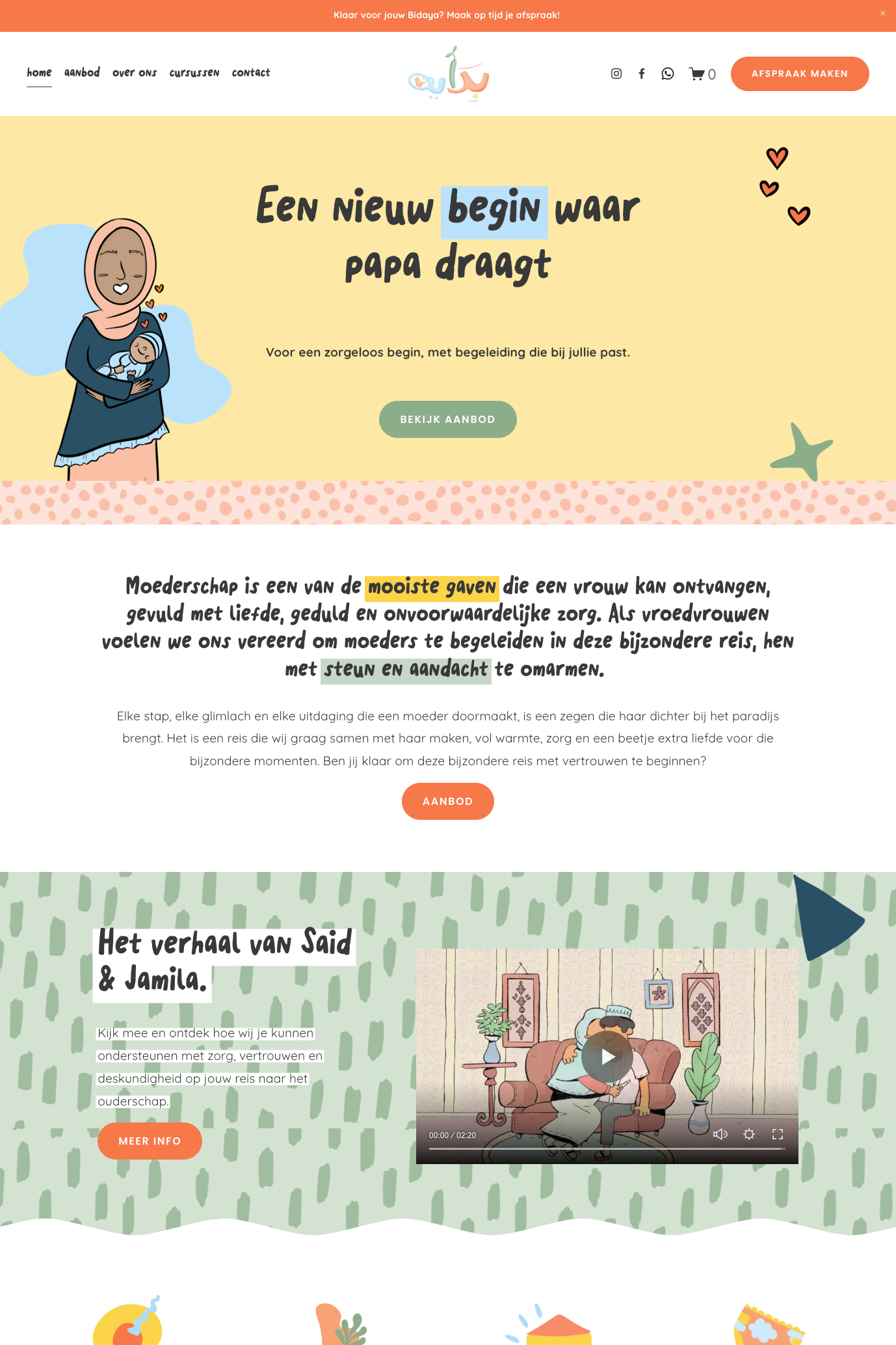 Homepage bursting with energy