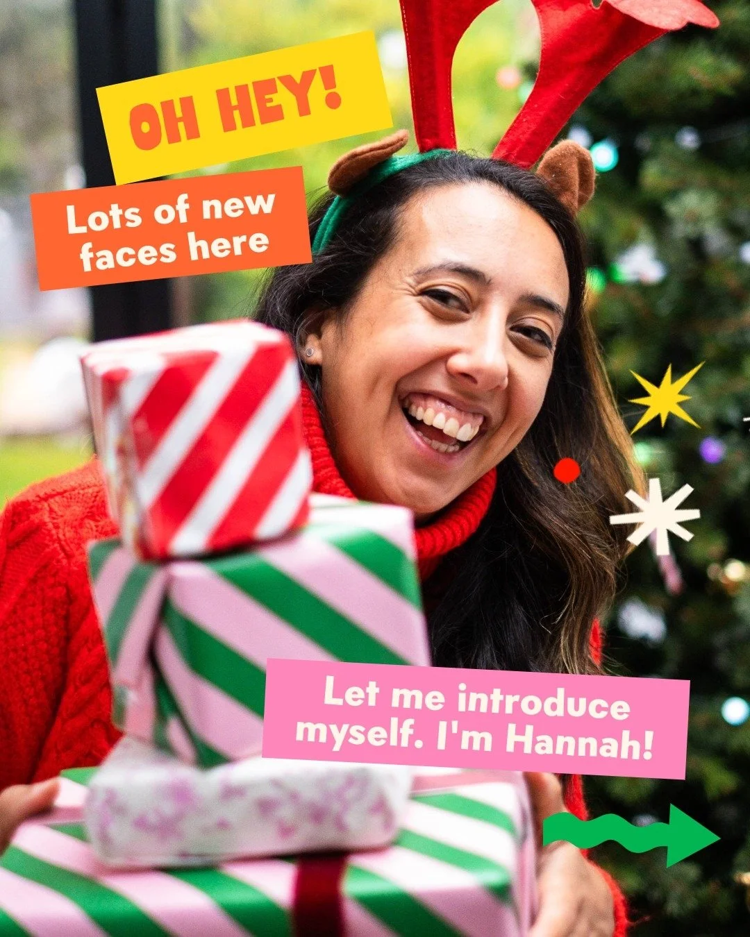 Oh hey! I'm Hannah 👋

I've had more than a few new followers recently, so I thought I would let you know a bit more about me...

And have the perfect excuse to show you my Xmas themed photoshoot with captureyourspark 🎄 🎁

If you love playful, joyf