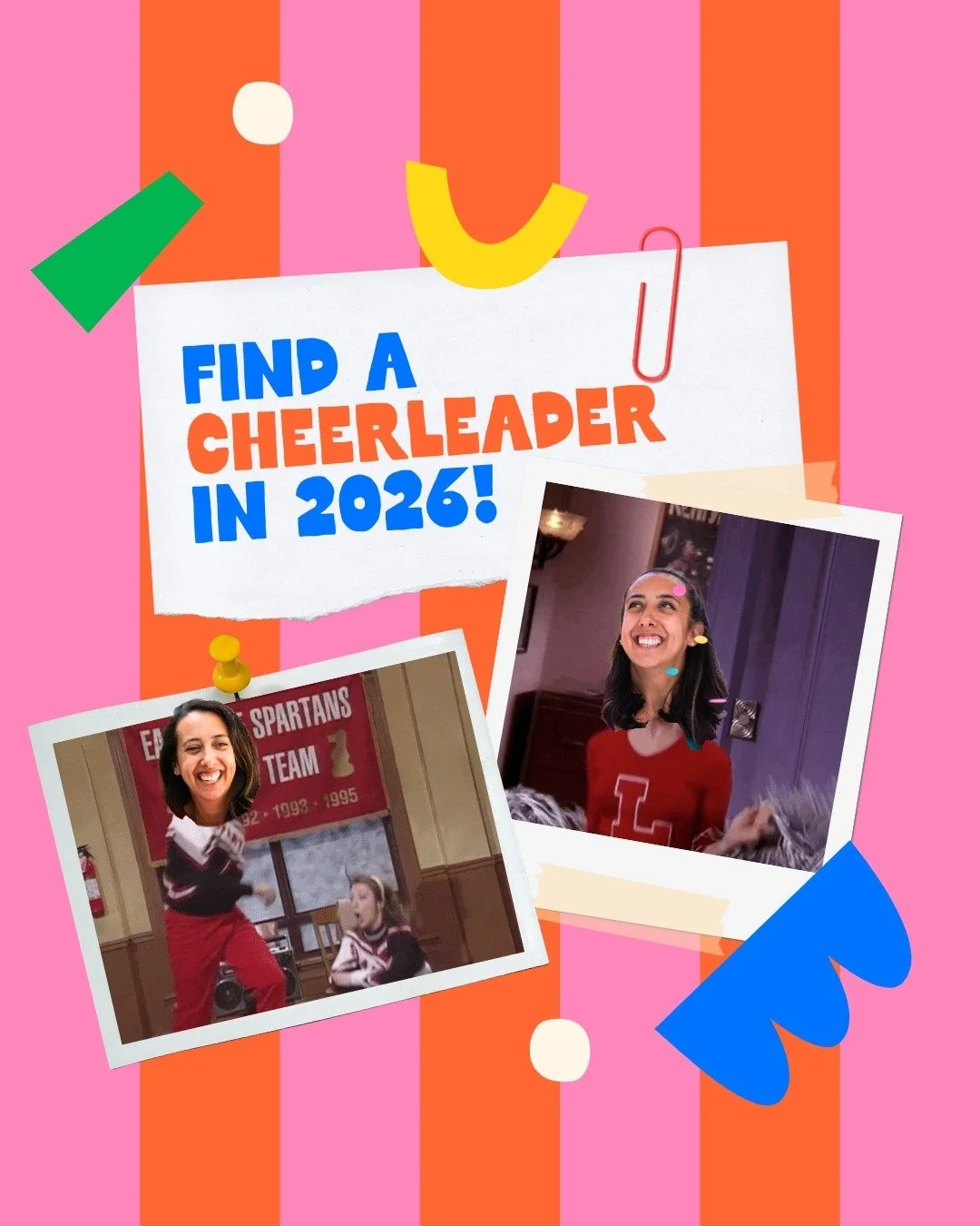 Who&rsquo;s on your cheering squad!? 👯&zwj;♀️👯 🎉

I&rsquo;ve talked a lot about how much I love community in the freelancer/small biz world, but it's so much more than that... having a support network of cheerleaders is essential!

There will be t