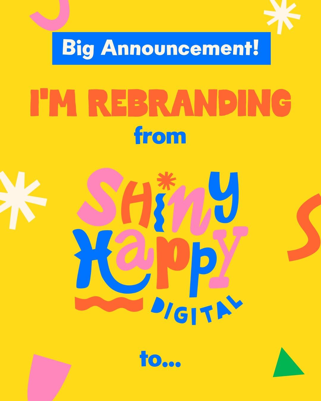 A big, huge, (tiny) announcement! I'm rebranding!

Introducing... Tiny Nappy.

(Psst, happy April Fools 😉)

Changes will be coming though, as Lou and I will be saying hello to a little baby this summer 👶🐣 🍼

Yep, that's right! I'm slowly getting 