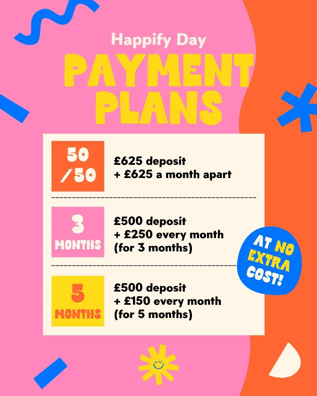 NEW PAYMENT PLANS ✨🌈

I really do understand that fixing up your website can be a real chicken vs. egg situation as a small business owner.

AKA you need to fix your website to bring in money/you need money to fix your website 🤯

And I always want 