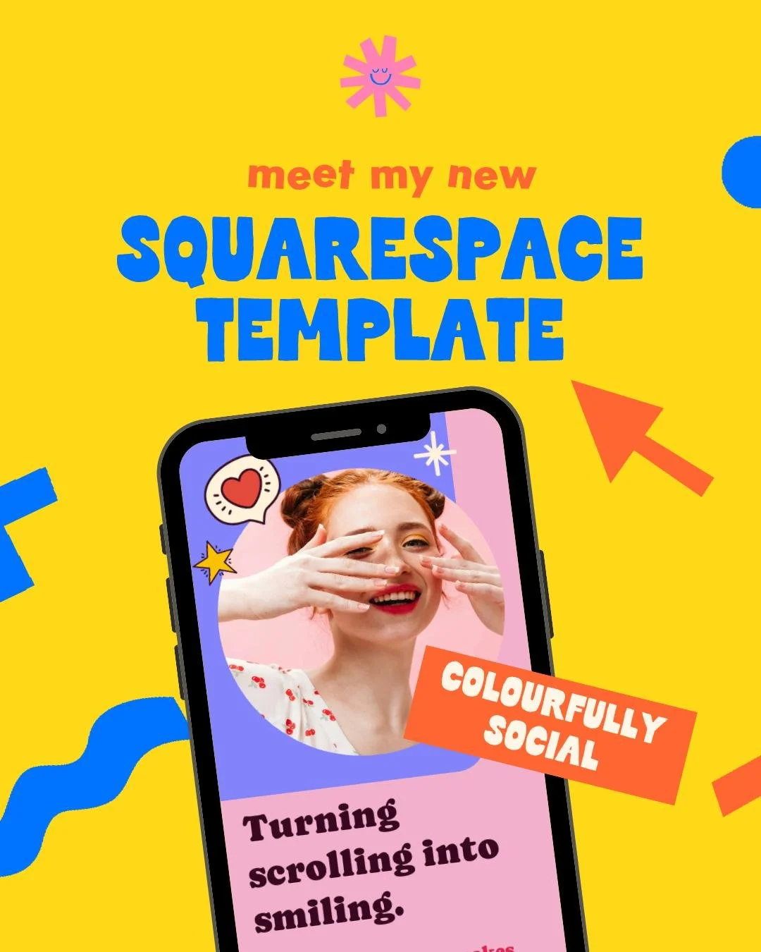NEW SQUARESPACE TEMPLATE ALERT 🎉

This one is for bold and joyful service-based businesses and it's choc full of amazing features!

There's space to clearly compare the different services you offer, display your client logos, detail case studies and