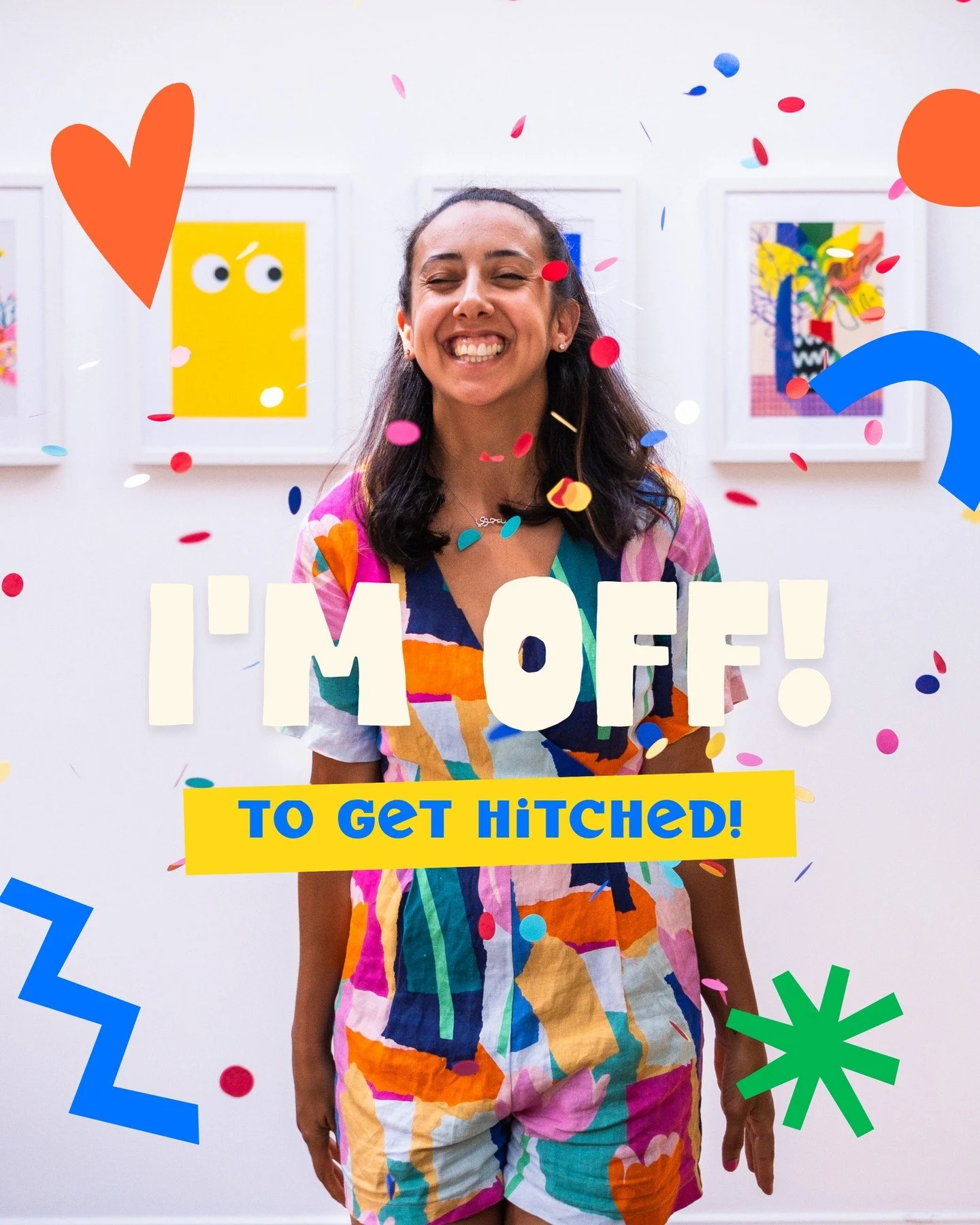 It's time to go get hitched! 💒 🎊🥂

My out of office is on until Weds 10 June as I get the last bit of wedding prep done, marry my best friend and spend time with family and friends that have travelled for the occasion.

So if you're waiting to hea