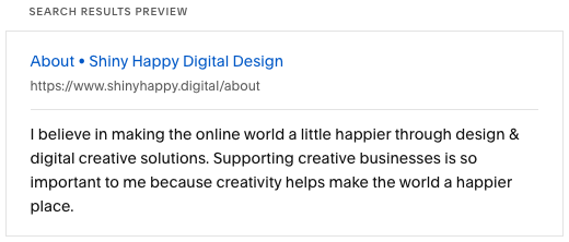 Shiny Happy Digital Website Updates