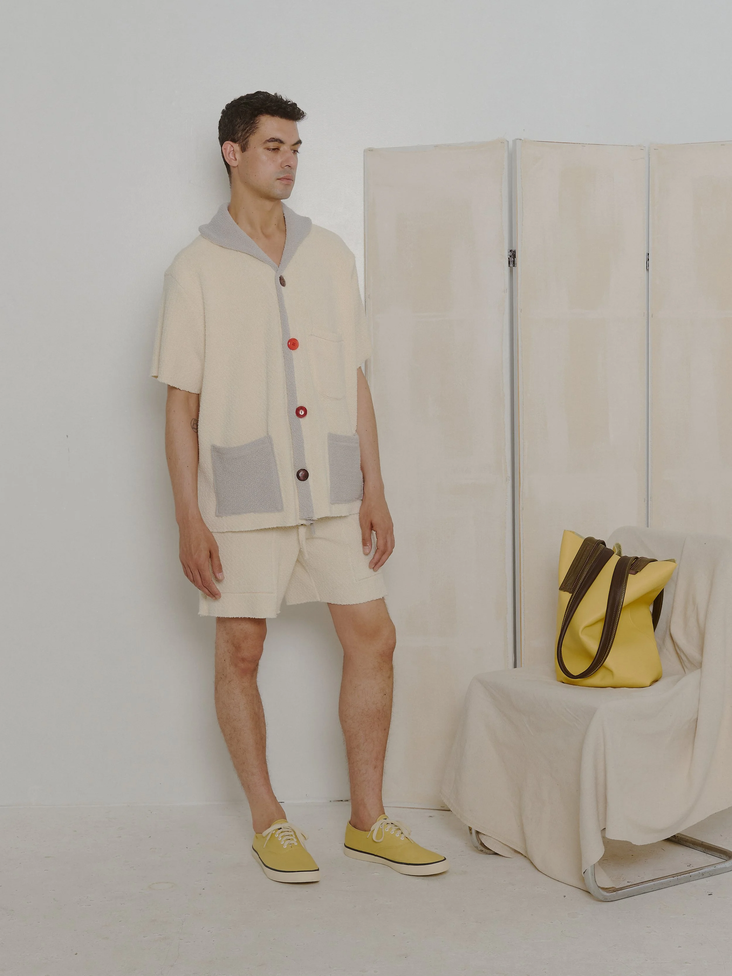 Pocket Short in toweling