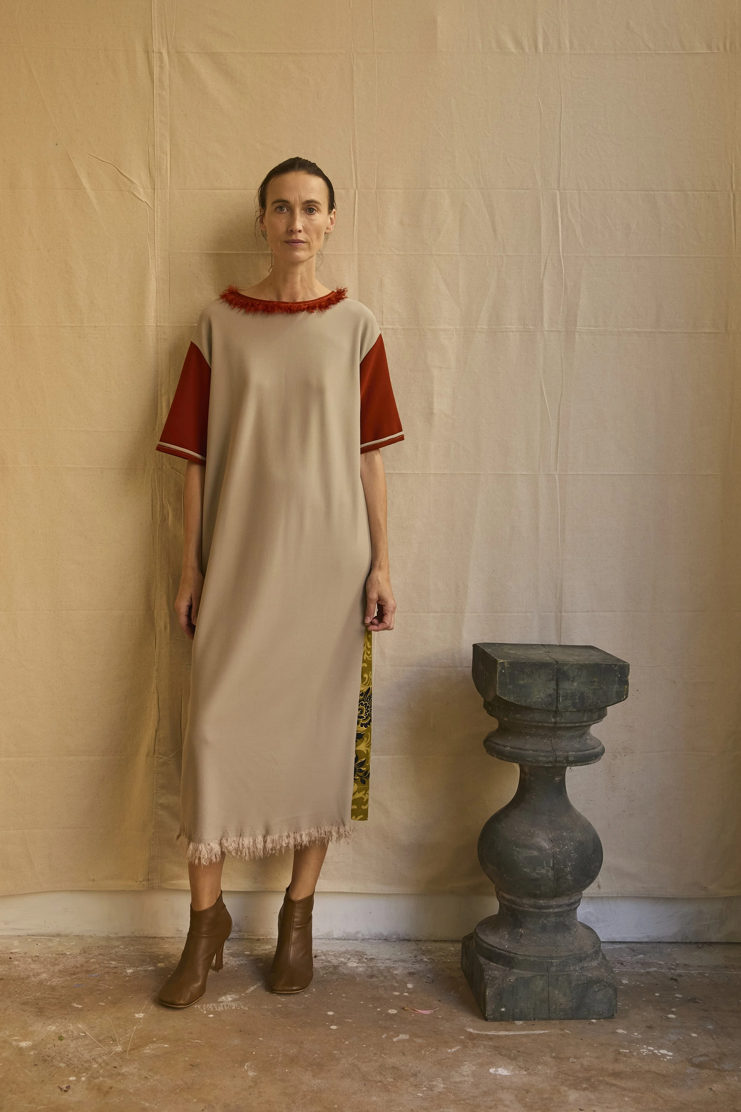BiColor T-shirt Dress